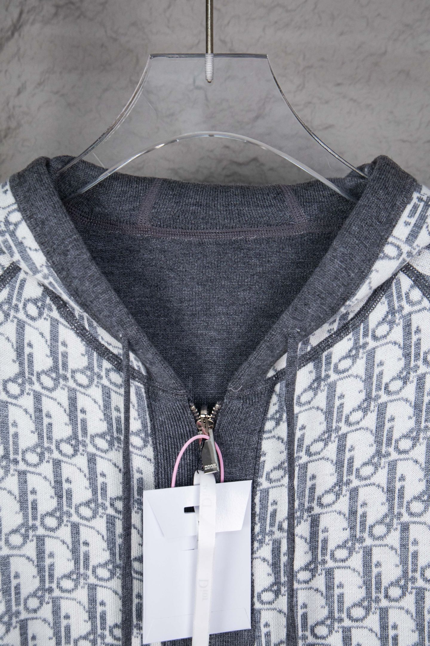 Dior CD Monogram Jacquard Cardigan – 24SS