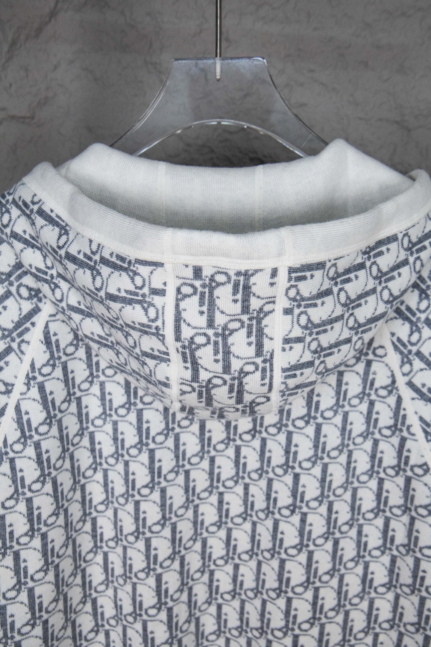 Dior CD Monogram Jacquard Cardigan – 24SS