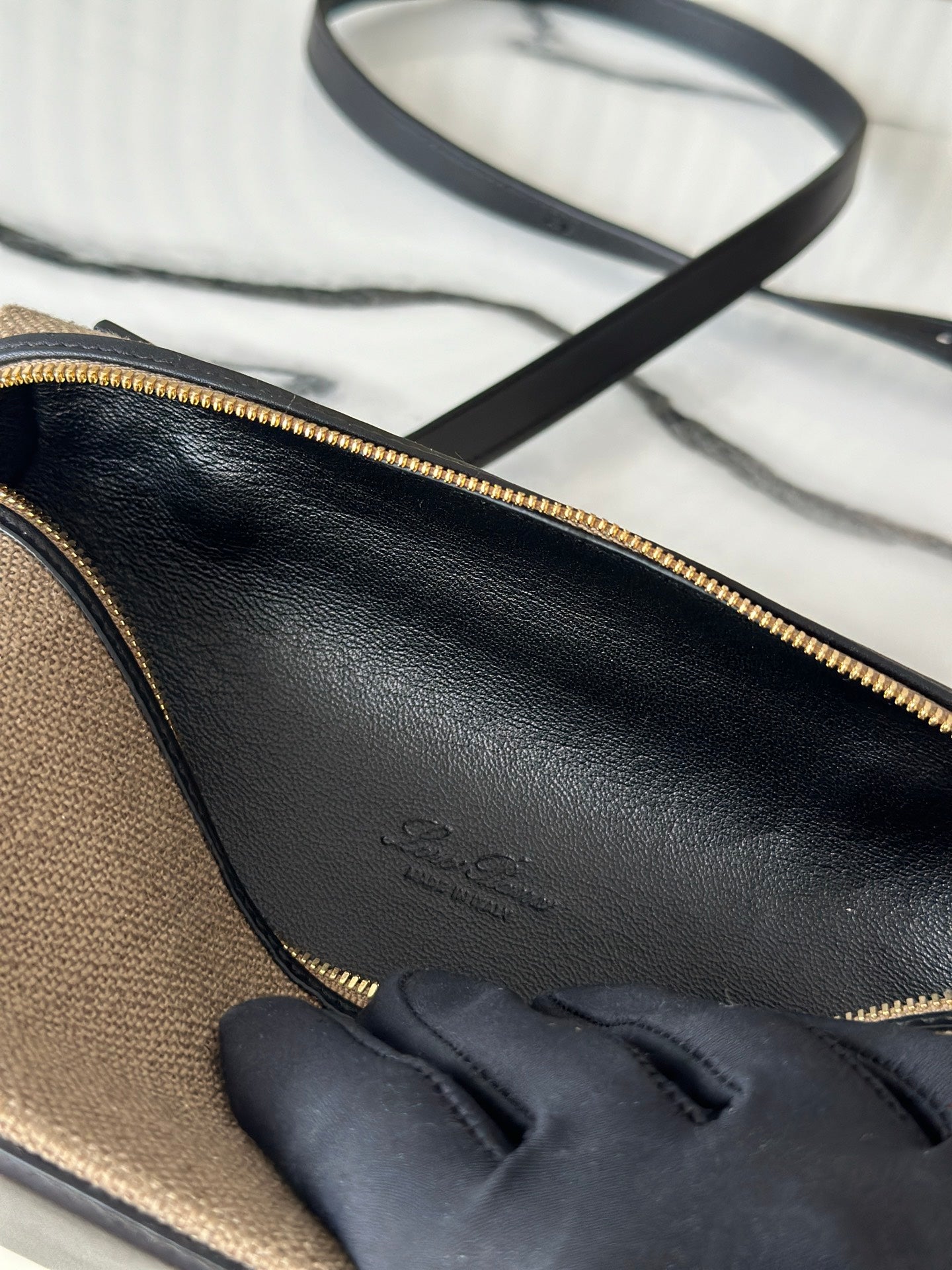 Loro Piana L19 Canvas Crossbody Bag – Spring/Summer Resort Collection