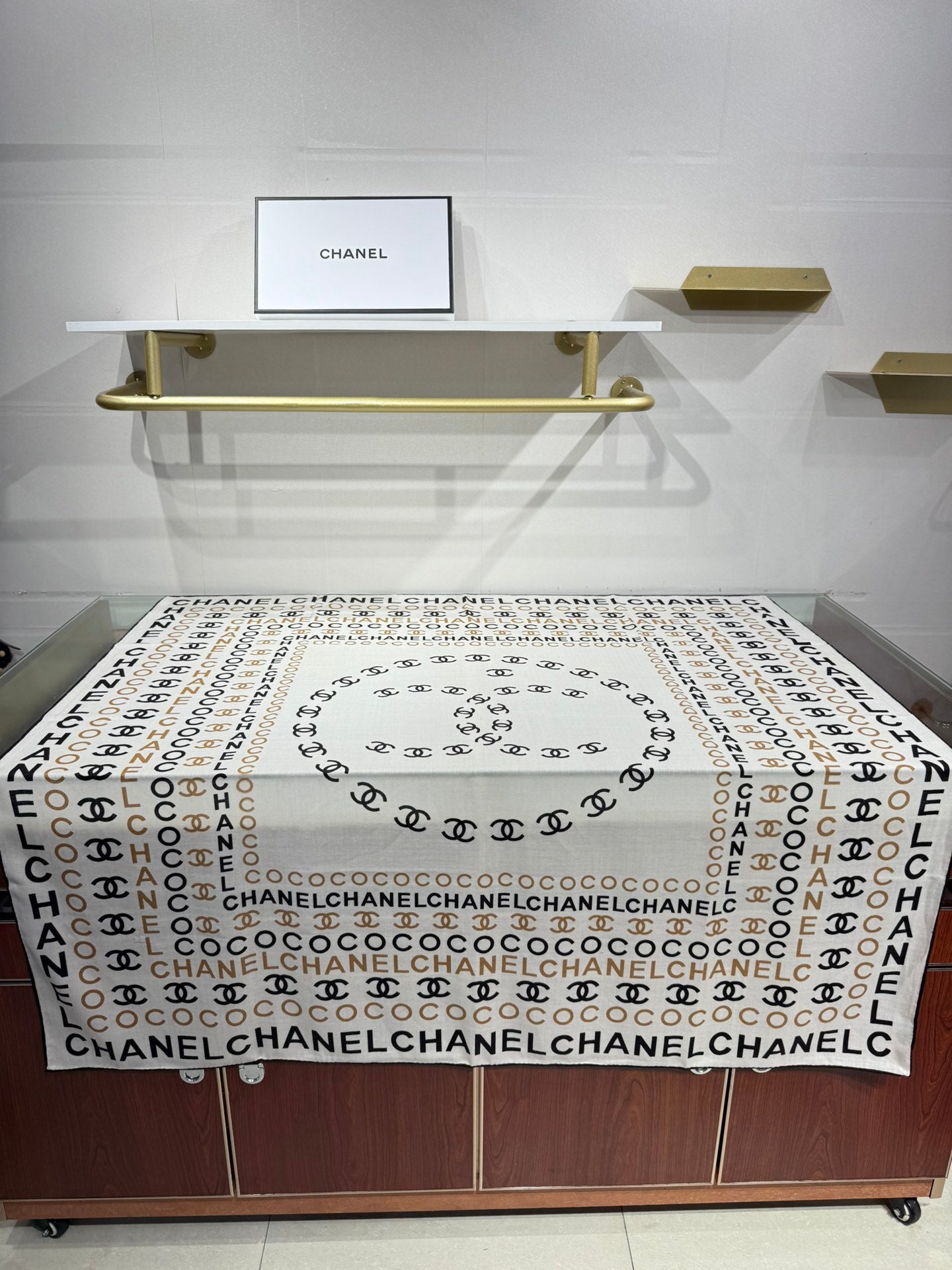 Chanel Silk Cashmere Scarf – 2025 Fall/Winter Collection