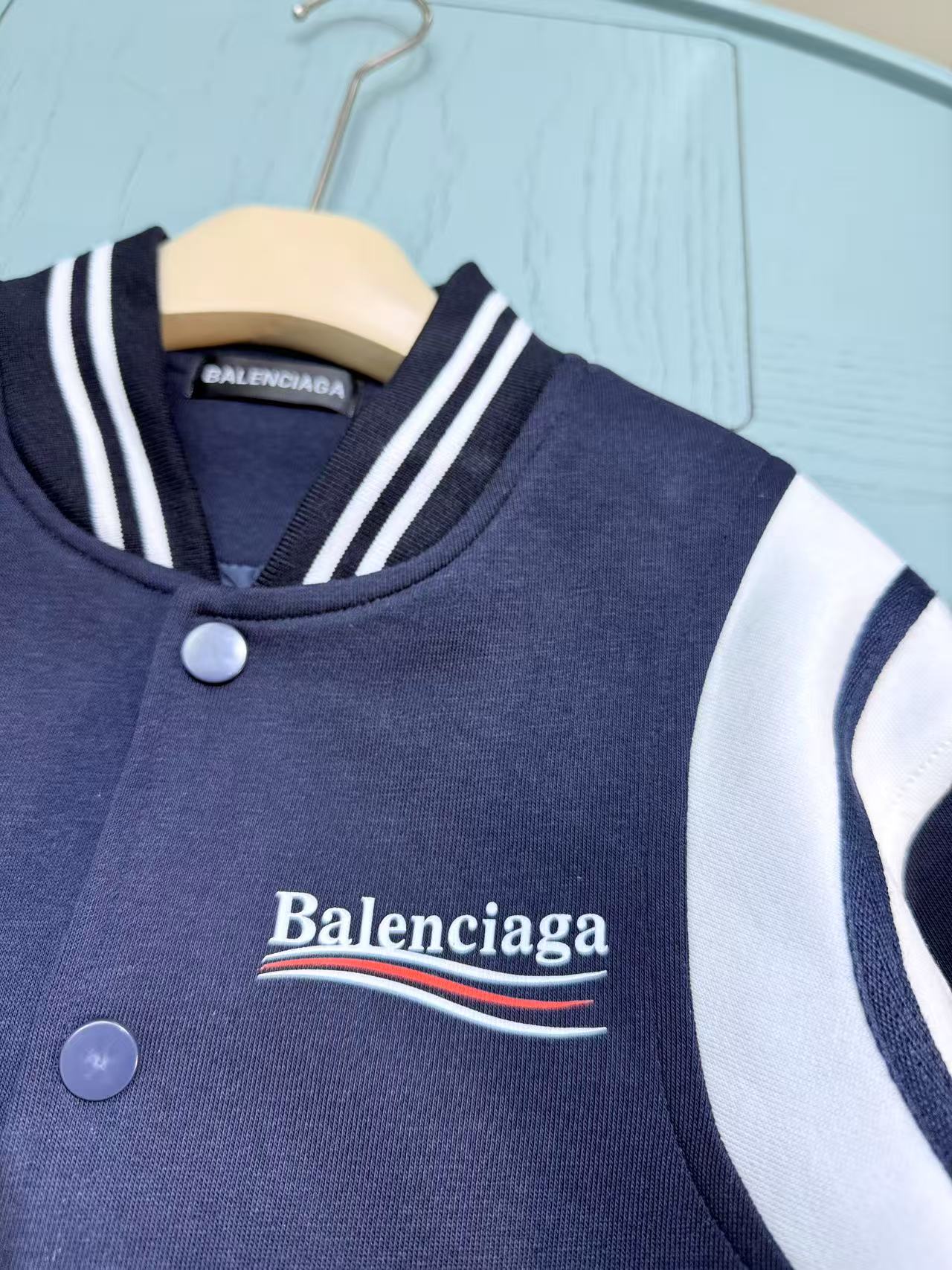 Balenciaga Baseball Bomber Jacket – Kids Collection – 2025 AW