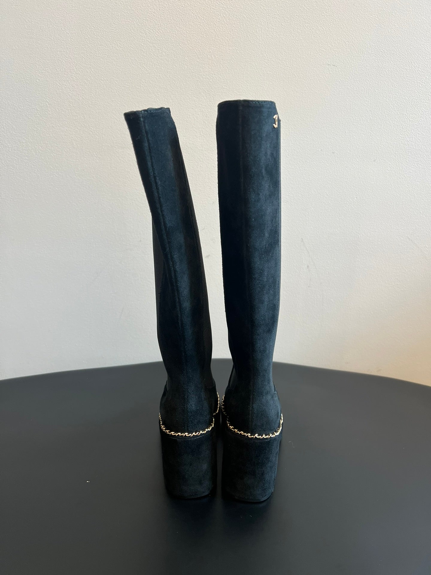 Chanel Platform Chelsea Boots – 2025 Spring/Summer Collection – 25SS
