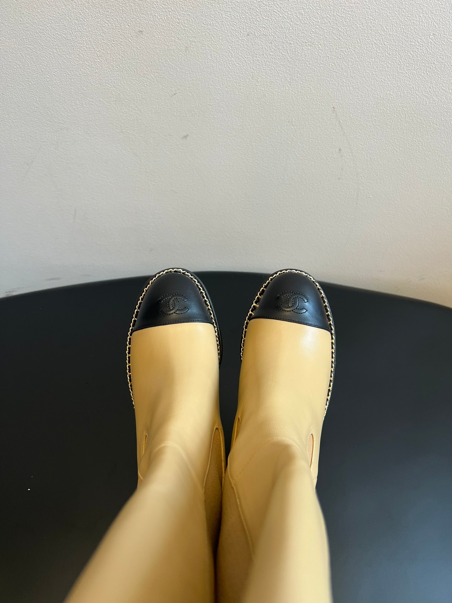 Chanel Platform Chelsea Boots – 2025 Spring/Summer Collection – 25SS