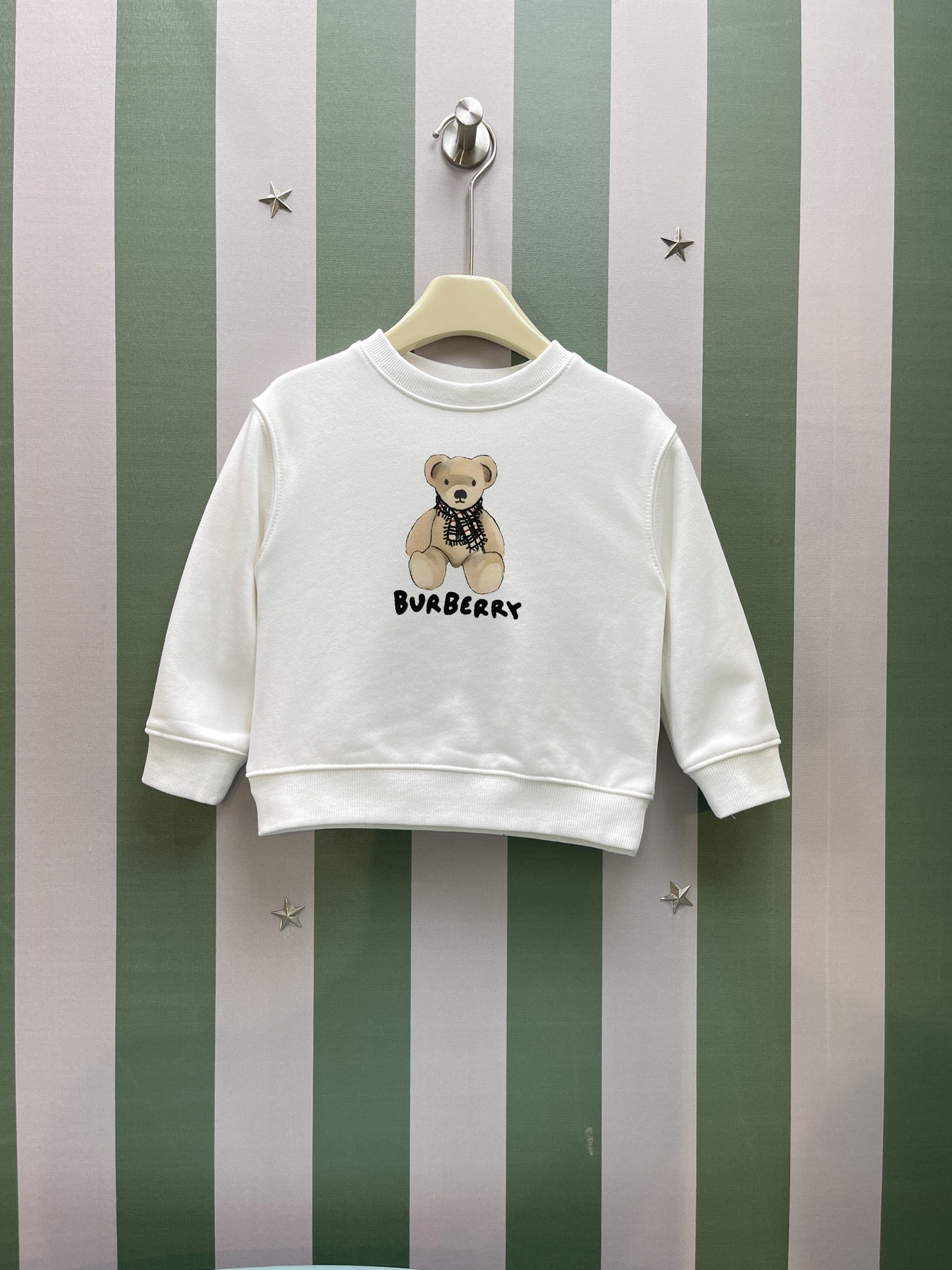 Burberry Kids Round Neck Sweatshirt – 2025AW