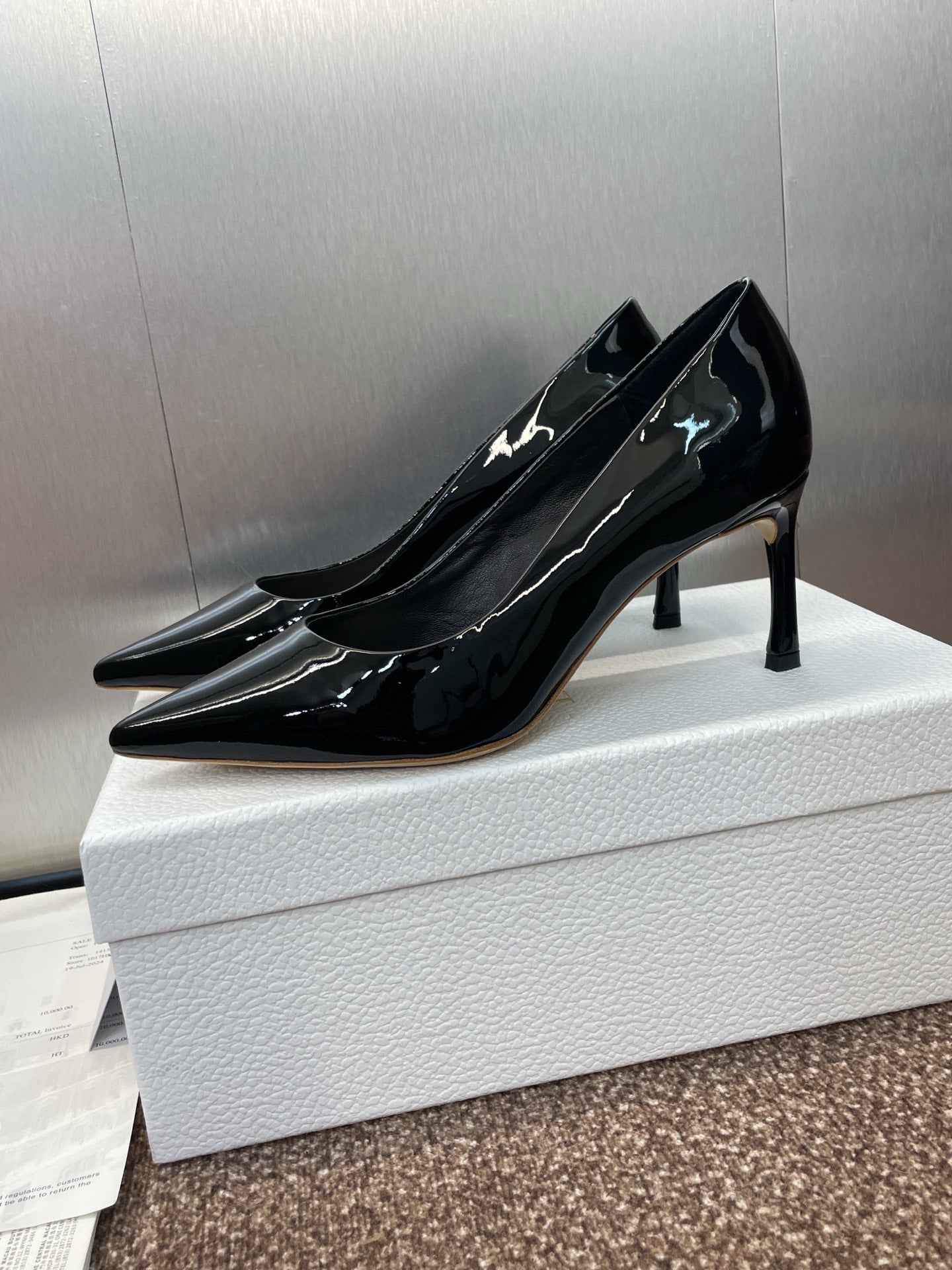 Dior CD Logo Pointed Toe Pumps – 2025 Spring/Summer Haute Couture Collection