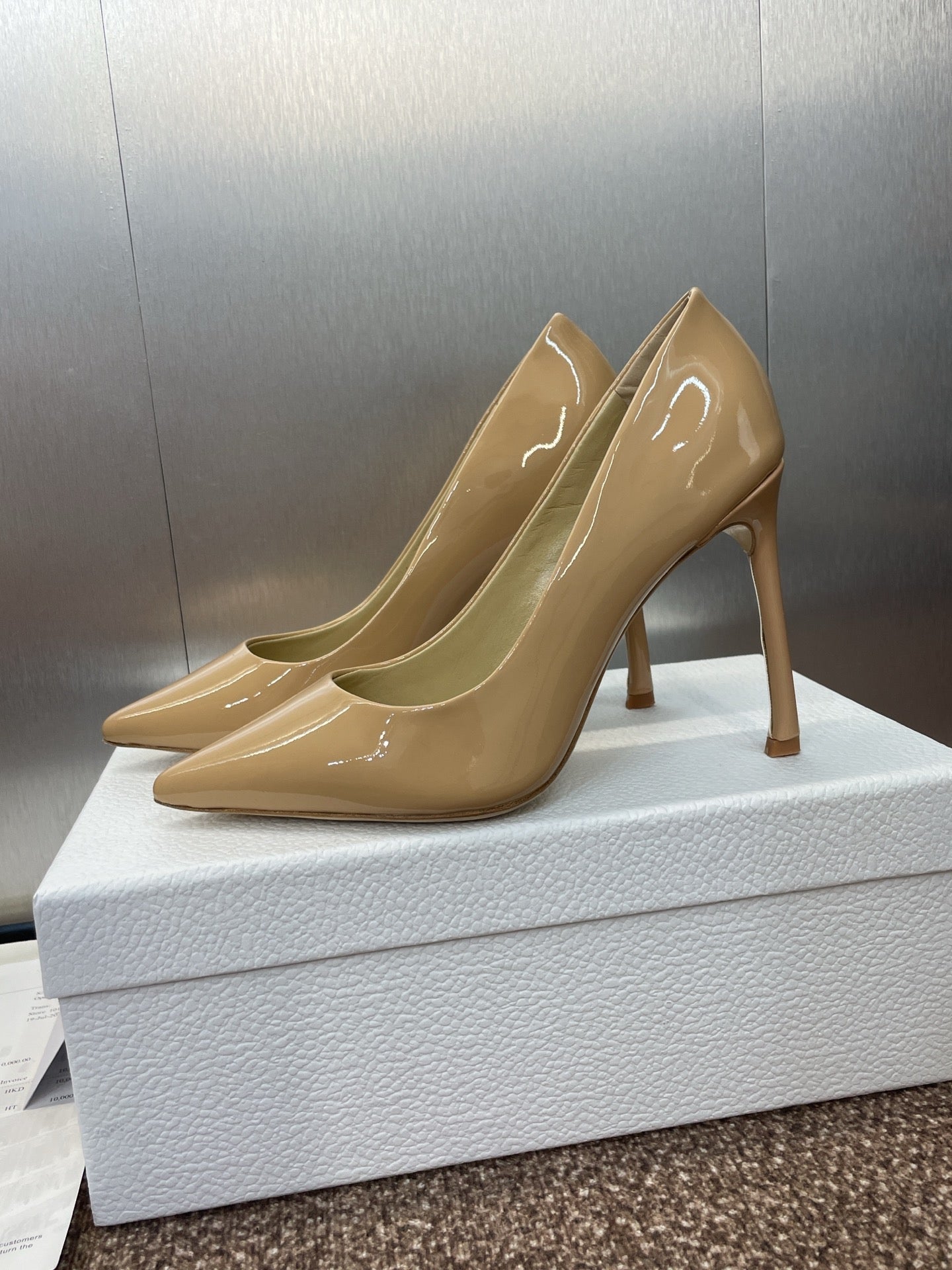 Dior CD Logo Pointed Toe Pumps – 2025 Spring/Summer Haute Couture Collection