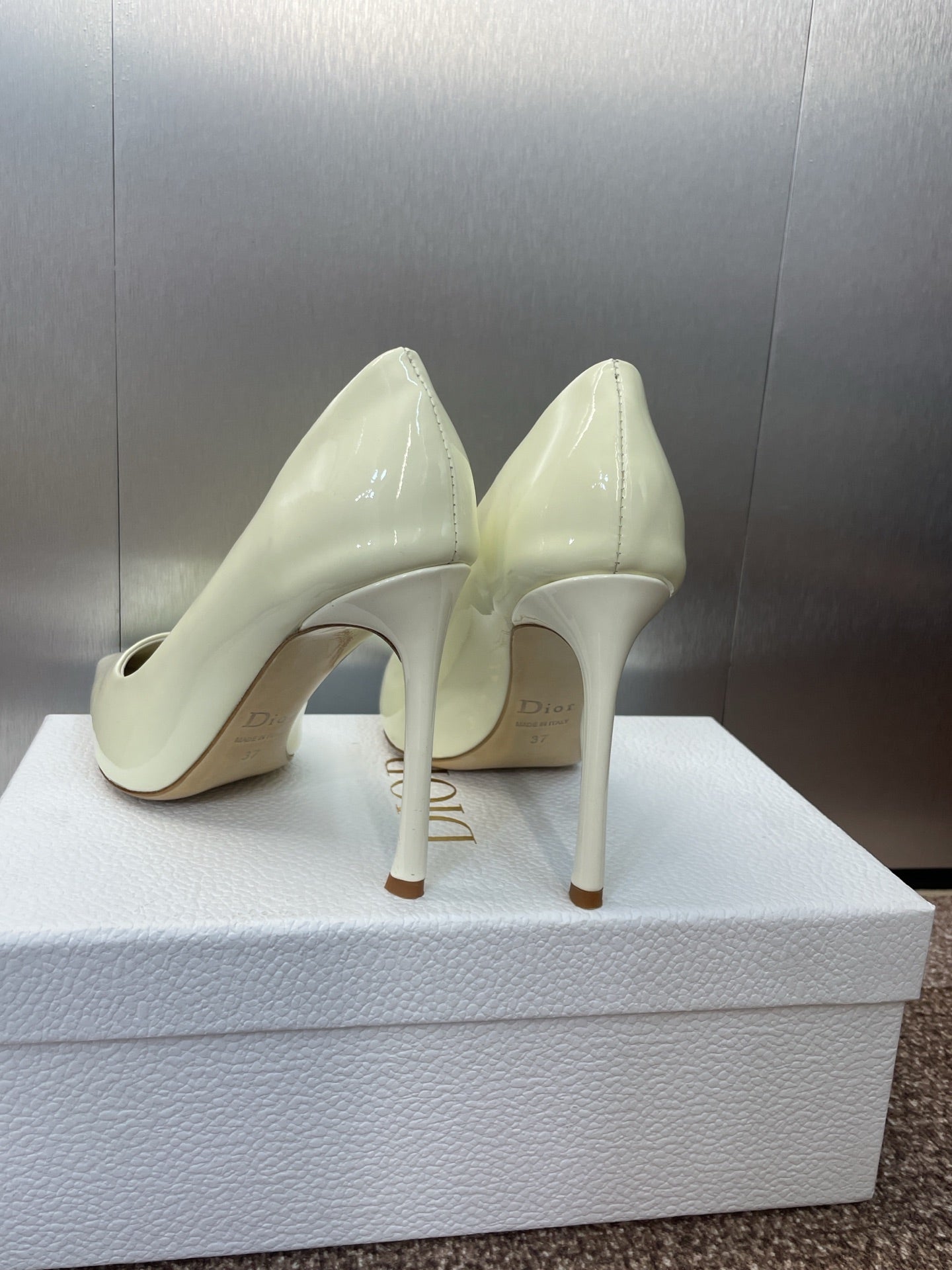 Dior CD Logo Pointed Toe Pumps – 2025 Spring/Summer Haute Couture Collection
