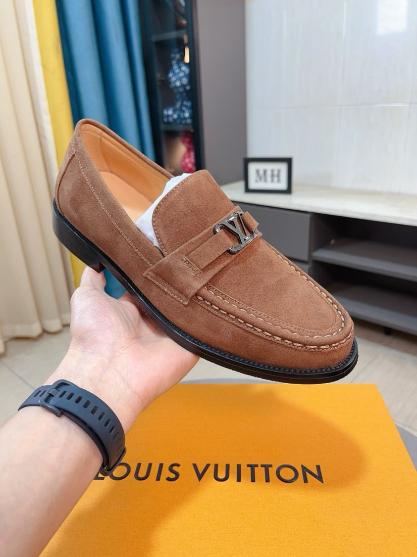 Louis Vuitton Casual Business Leather Shoes