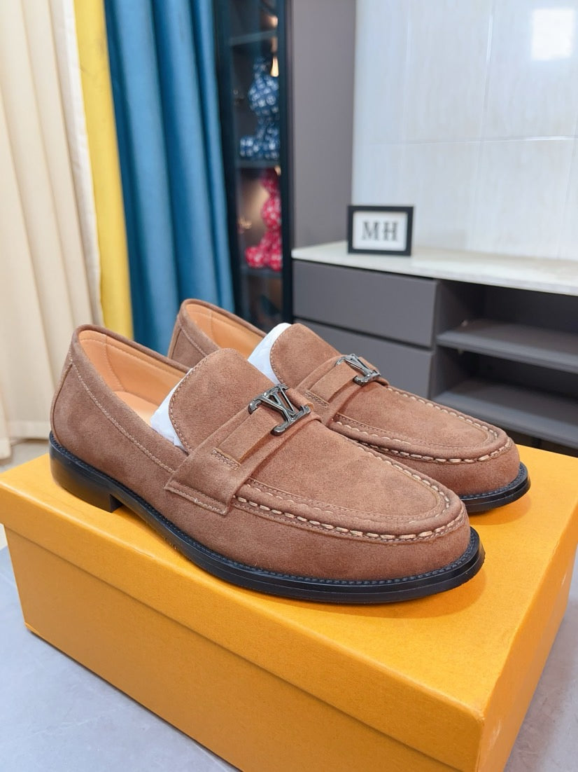 Louis Vuitton Casual Business Leather Shoes