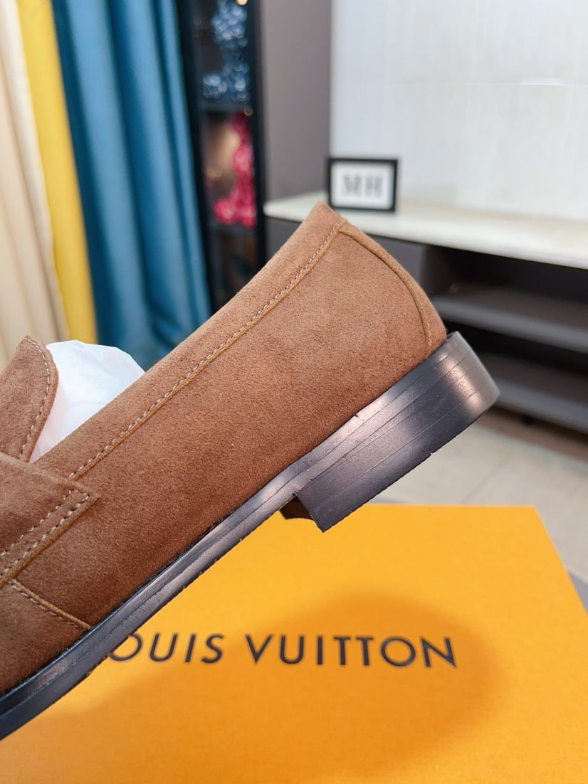 Louis Vuitton Casual Business Leather Shoes