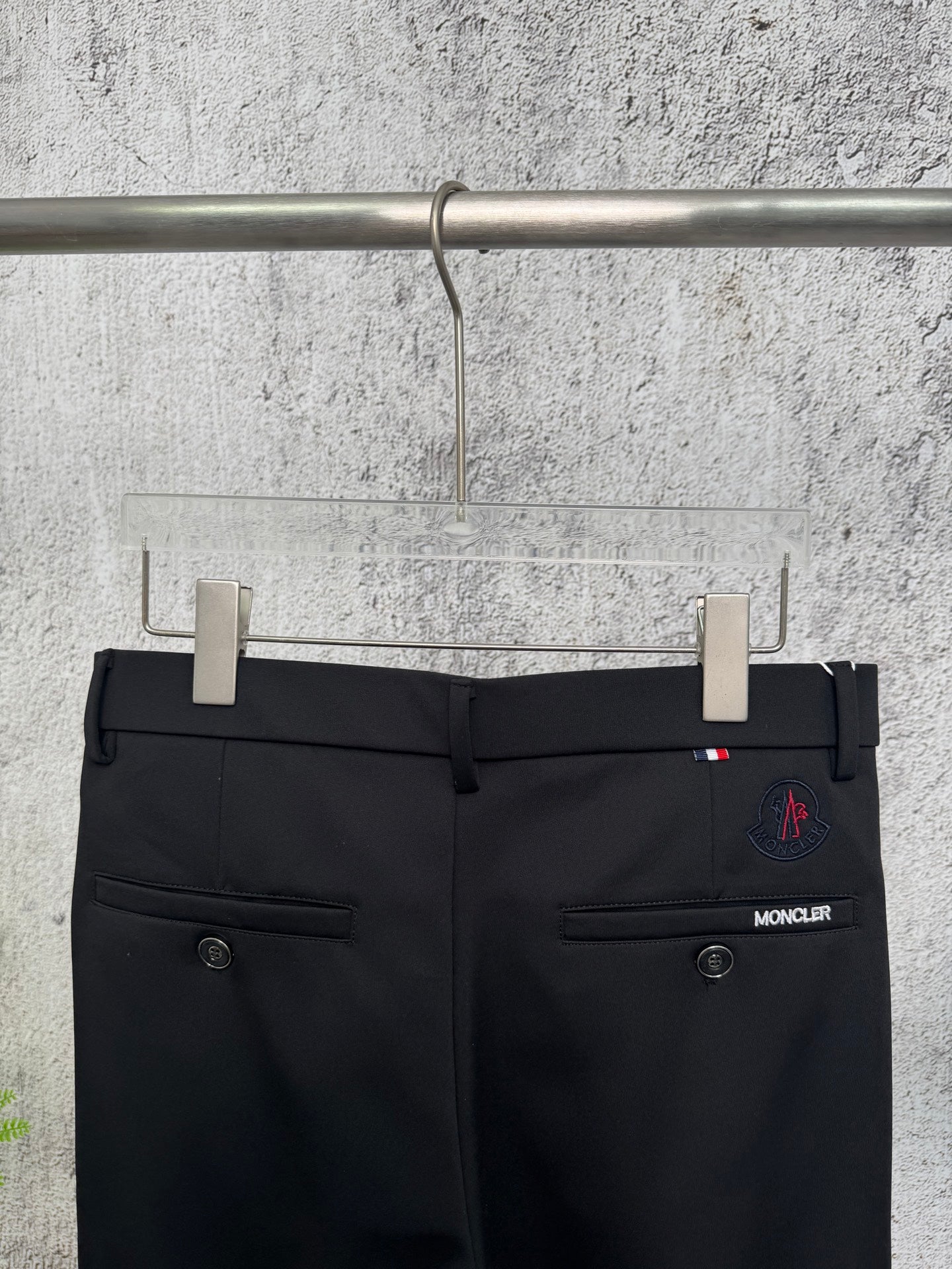 Moncler Business Stretch Cotton Trousers – 25SS Autumn Collection