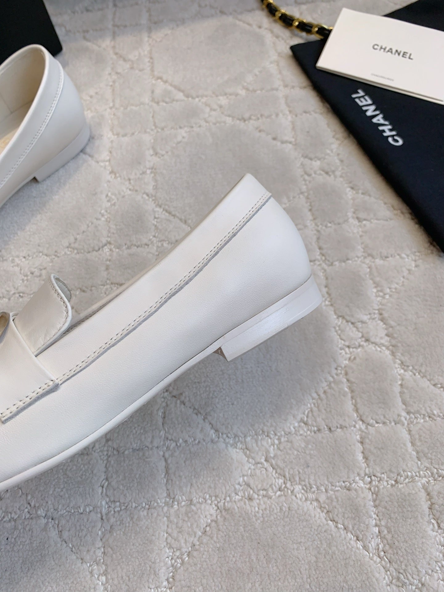 Chanel Classic Big Logo Loafers