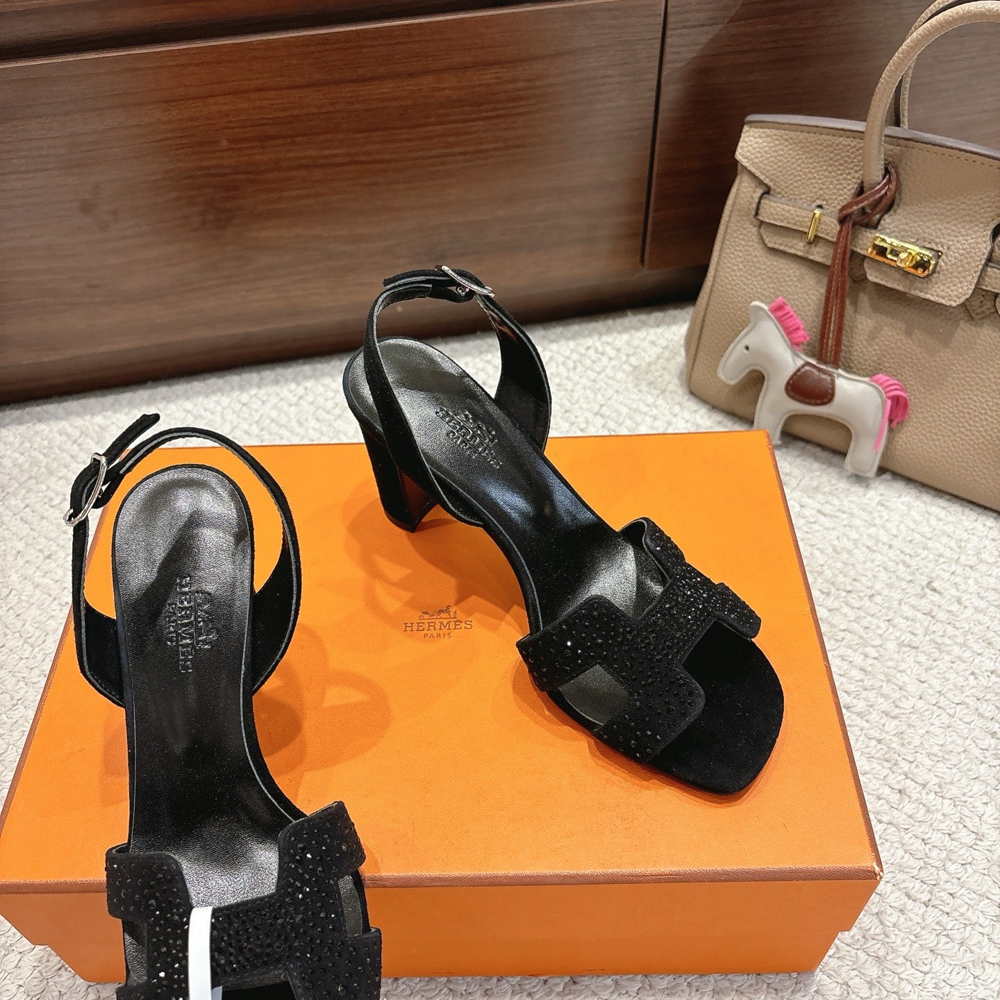 Hermès Eremite 80 Heeled Sandals