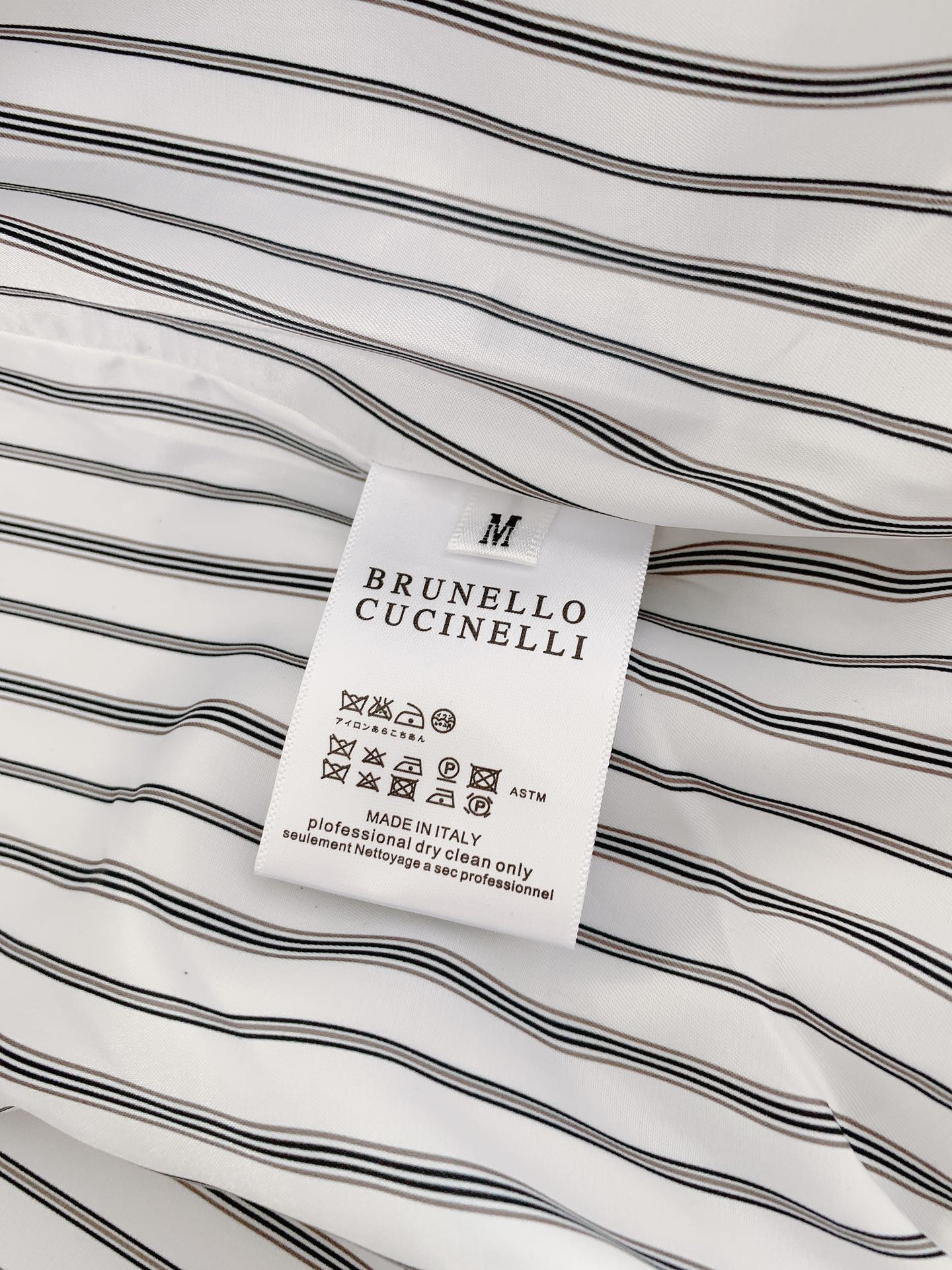 Brunello Cucinelli Minimalist Casual Lapel Jacket – 2025FW