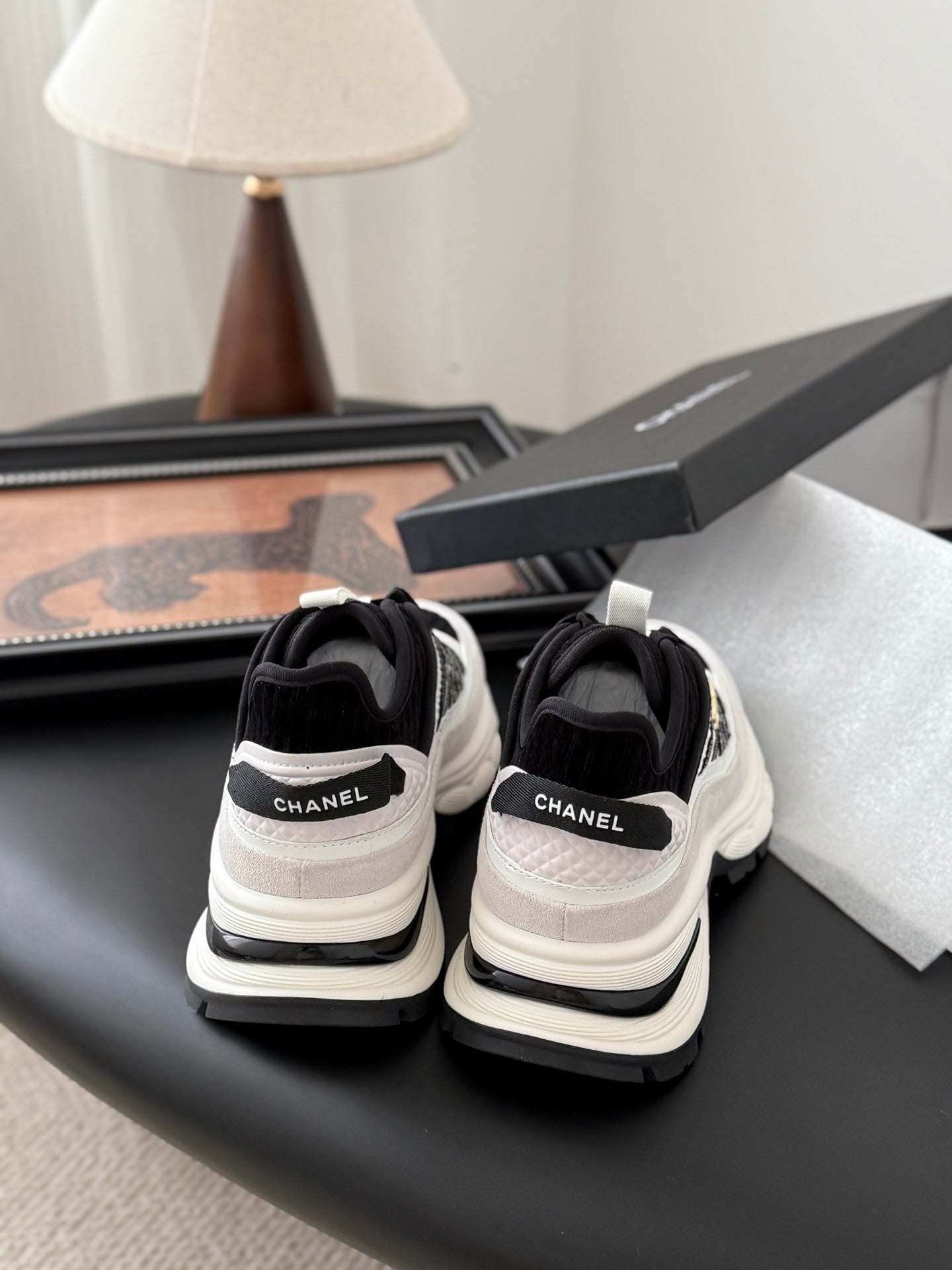 Chanel Color-Block Sneakers – 25C