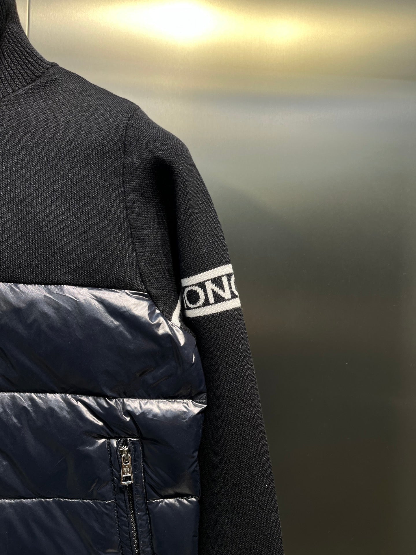 Moncler Men's Padded Wool Down Cardigan