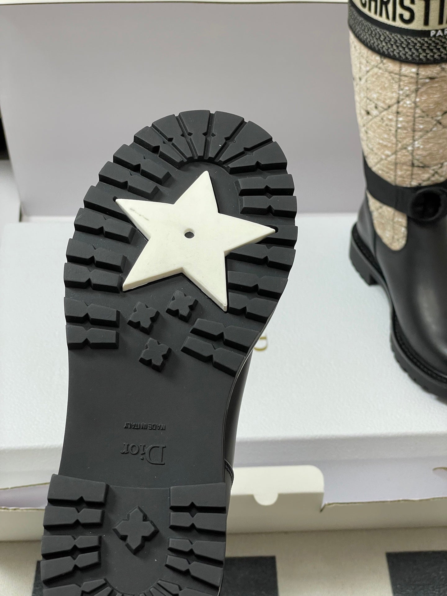 Dior D-Major Tweed Knight Boots – Autumn/Winter Collection