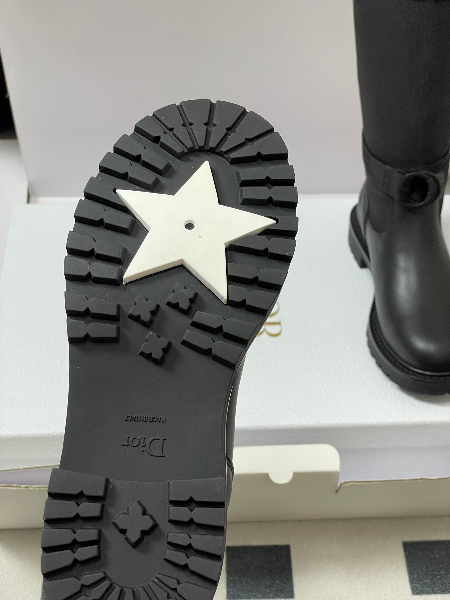 Dior D-Major Mid-Calf Combat Boots – Autumn/Winter Collection