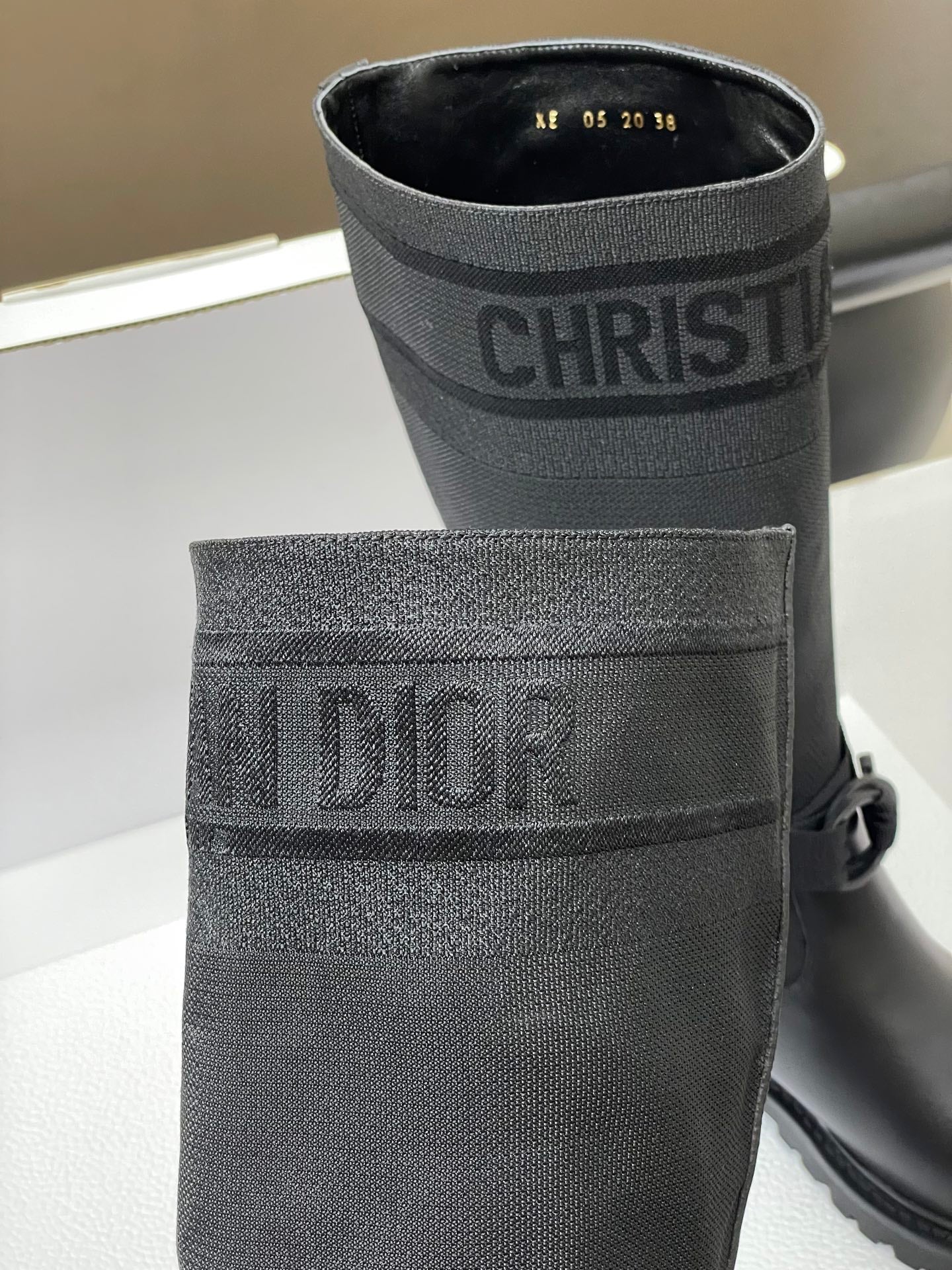 Dior D-Major Mid-Calf Combat Boots – Autumn/Winter Collection
