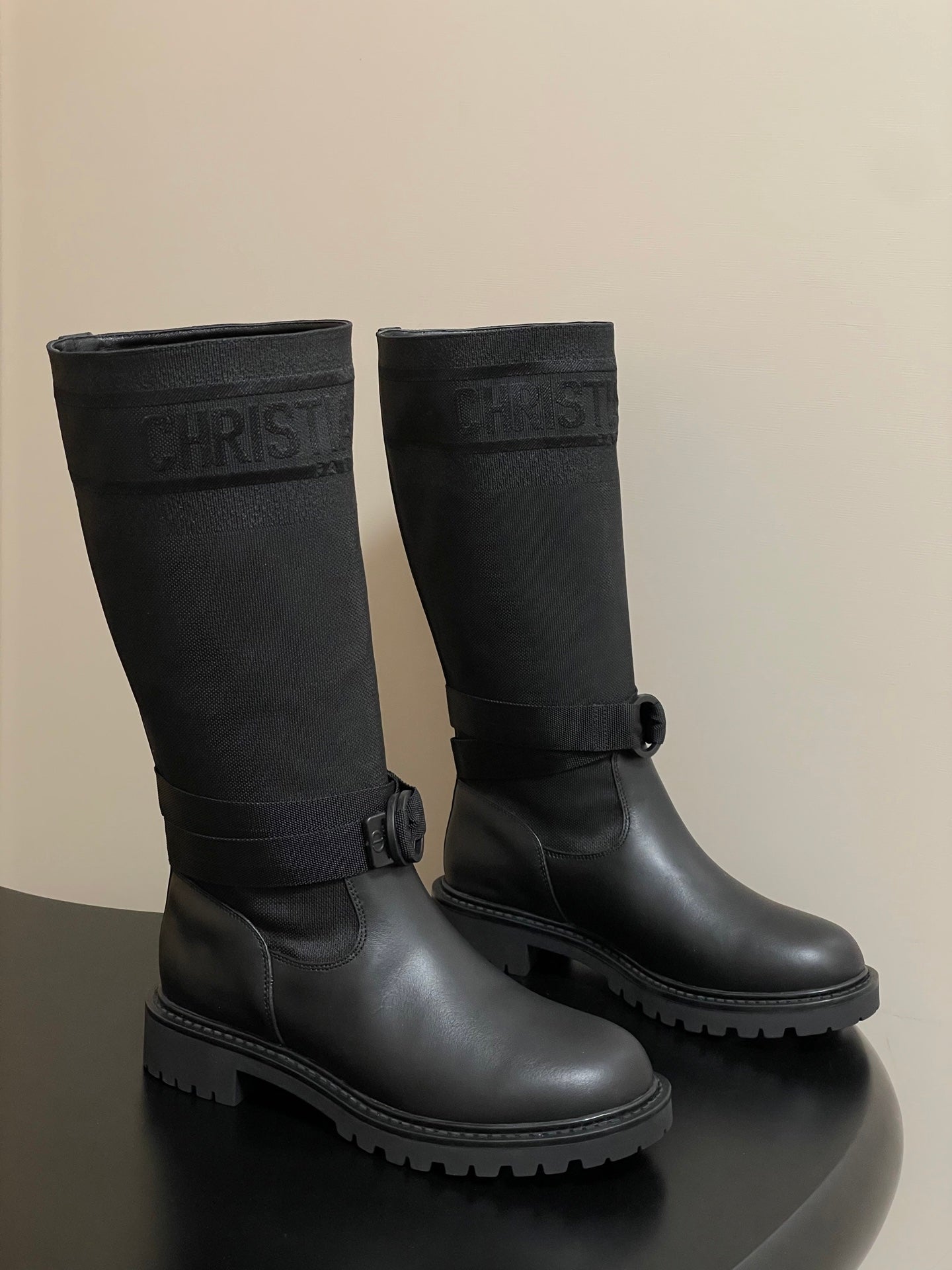 Dior D-Major Mid-Calf Combat Boots – Autumn/Winter Collection