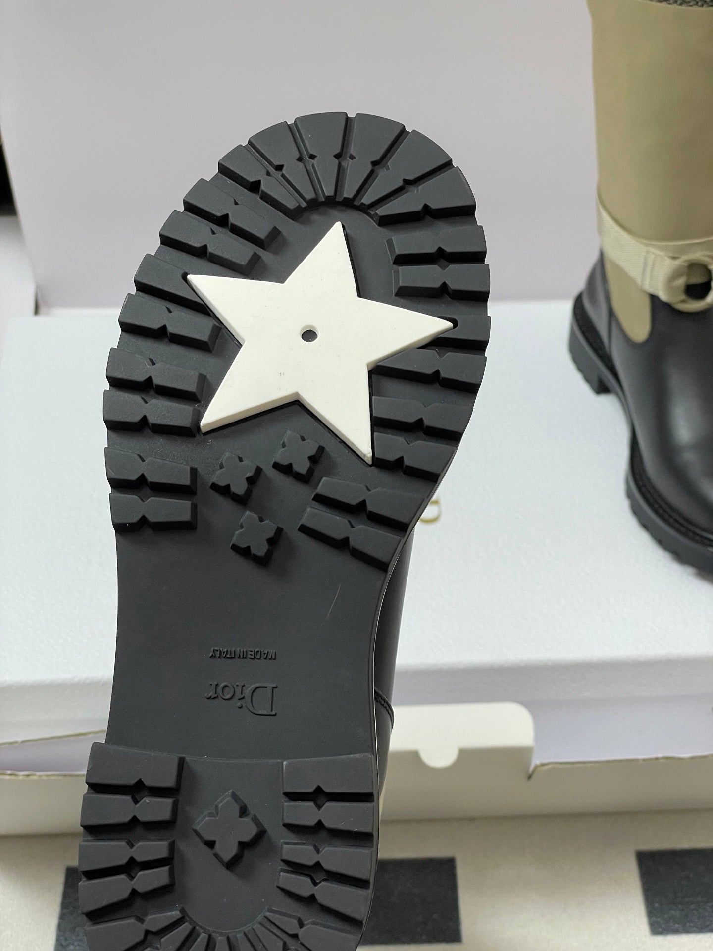 Dior D-Major Mid-Calf Combat Boots – Autumn/Winter Collection