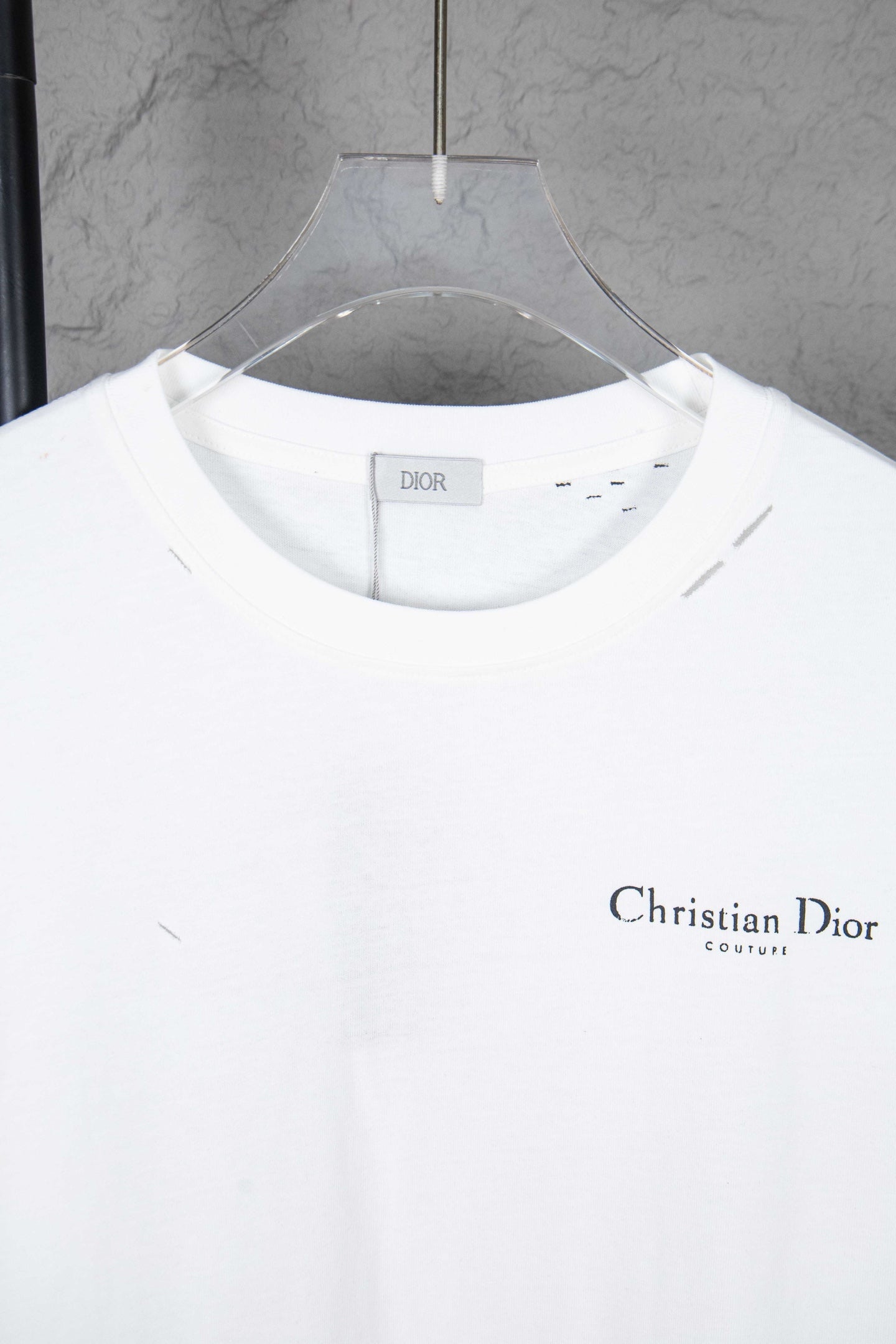 Dior Classic English Letter Long Sleeve T-Shirt