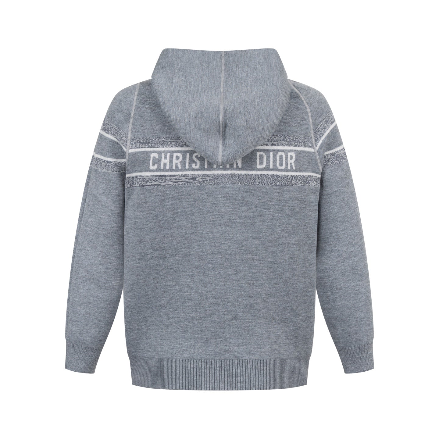 Dior Reversible Jacquard Cashmere Hooded Cardigan – 20SS