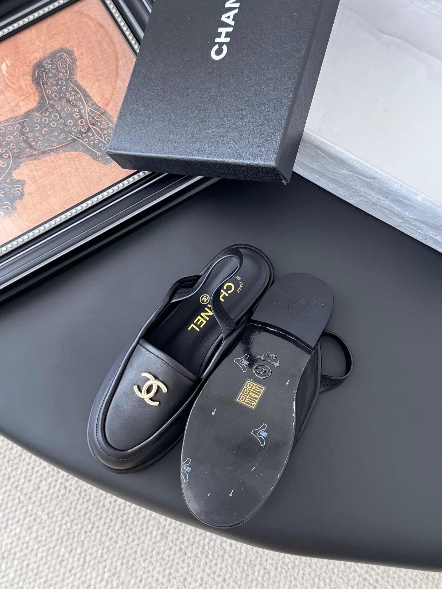 Chanel 25K Autumn/Winter Suede Mules
