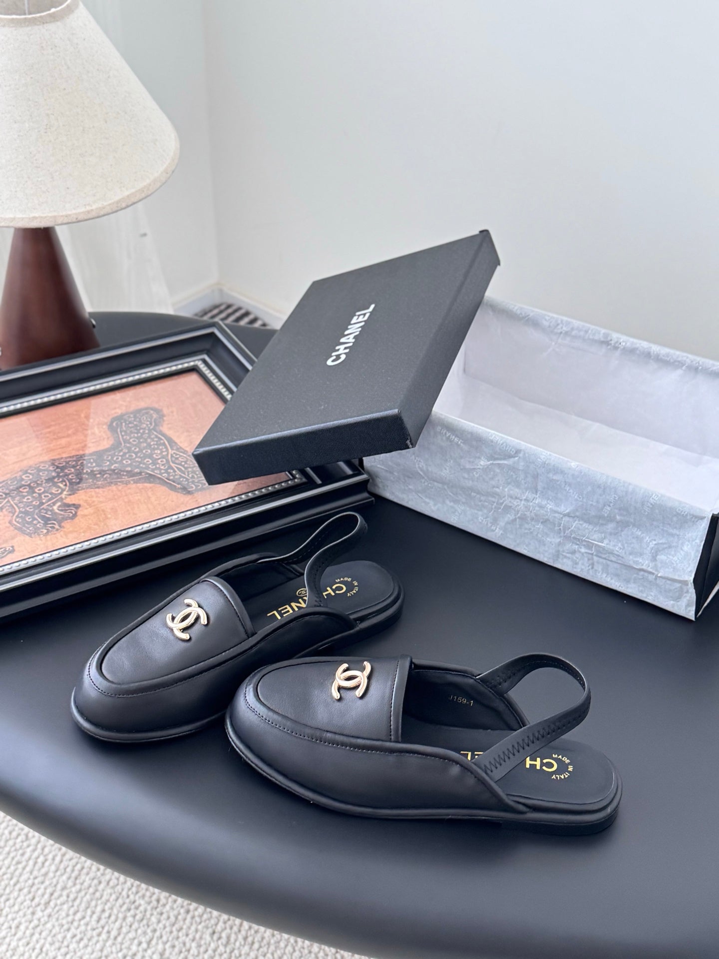 Chanel 25K Autumn/Winter Suede Mules
