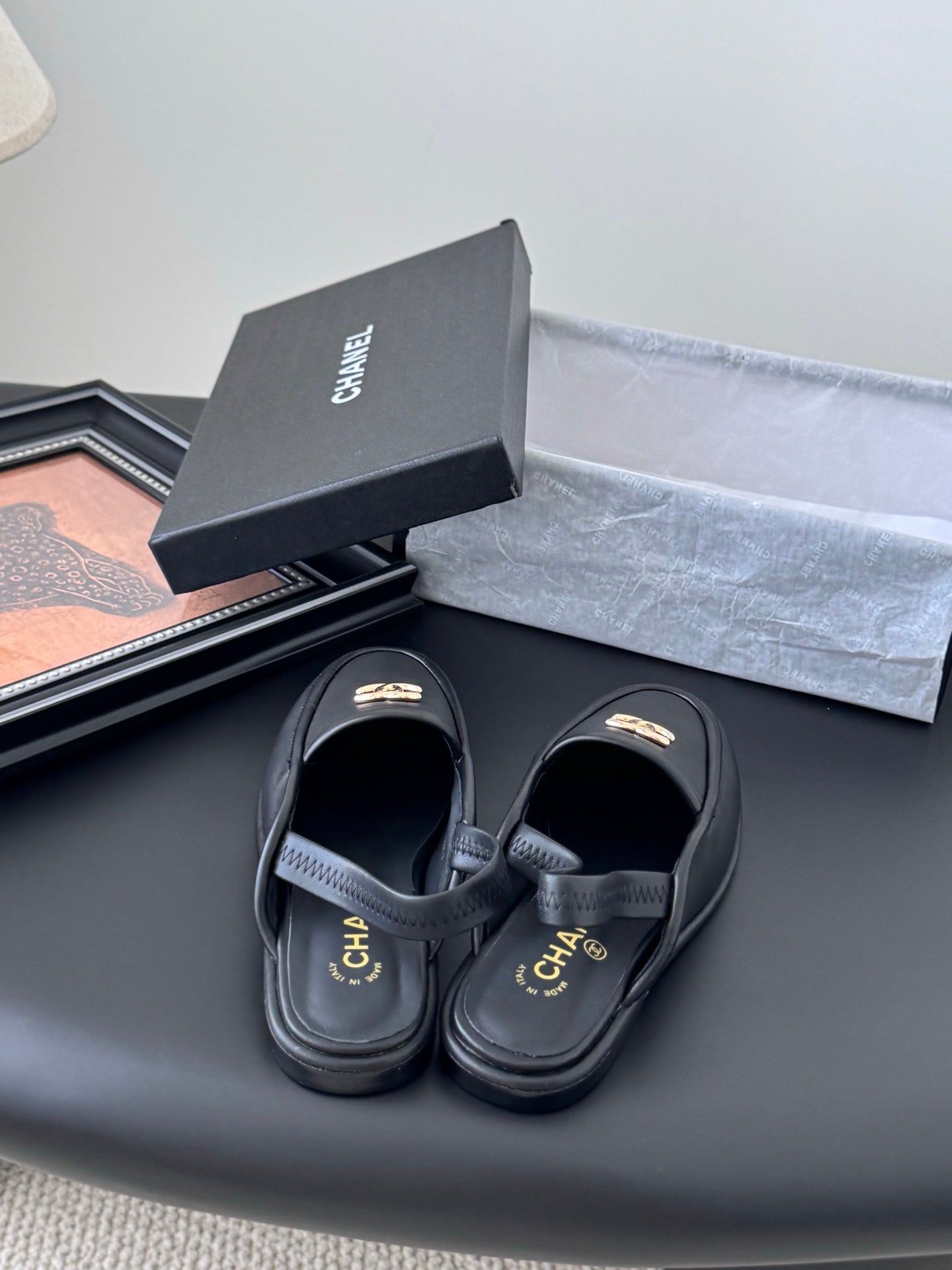 Chanel 25K Autumn/Winter Suede Mules