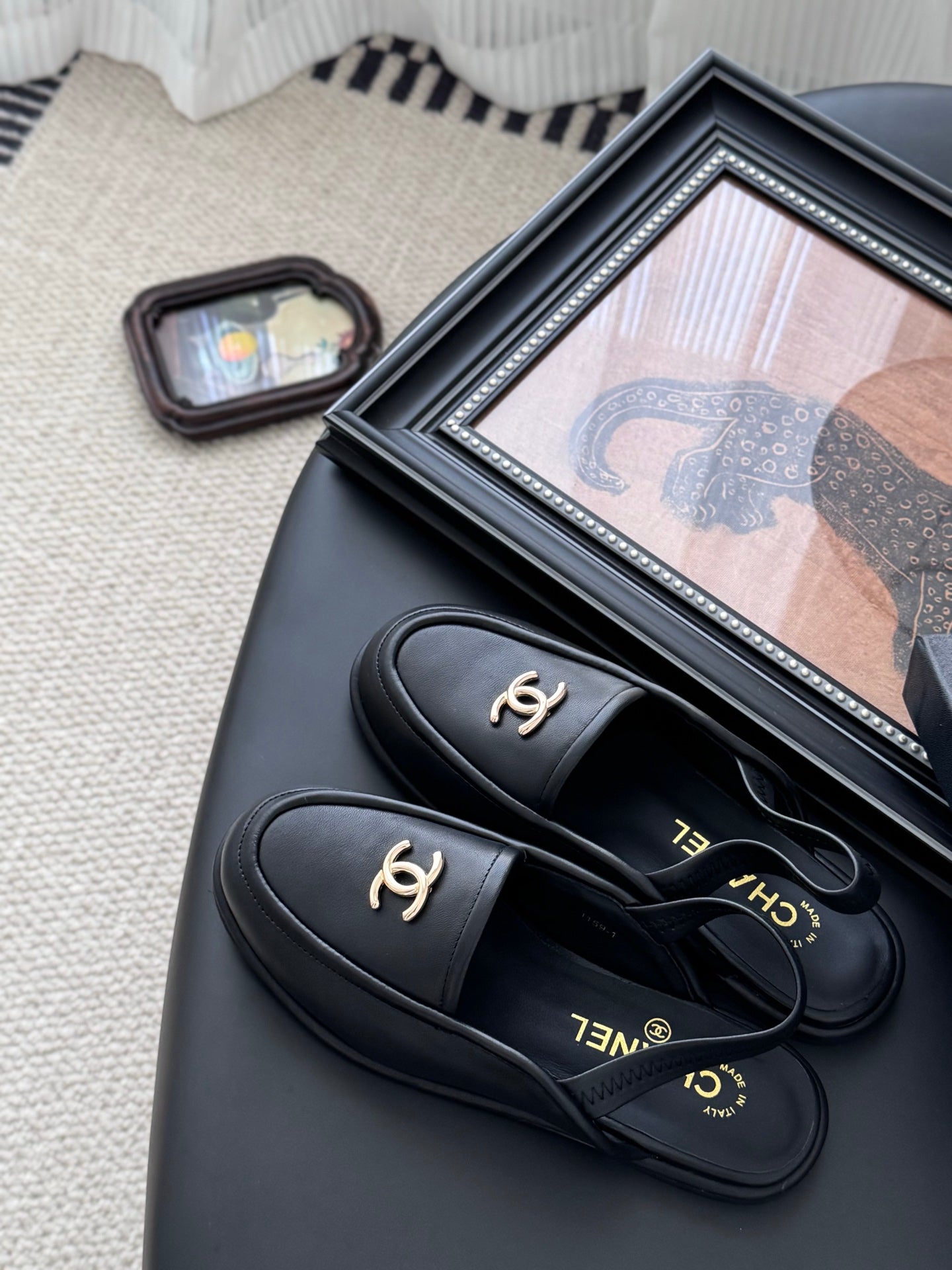 Chanel 25K Autumn/Winter Suede Mules