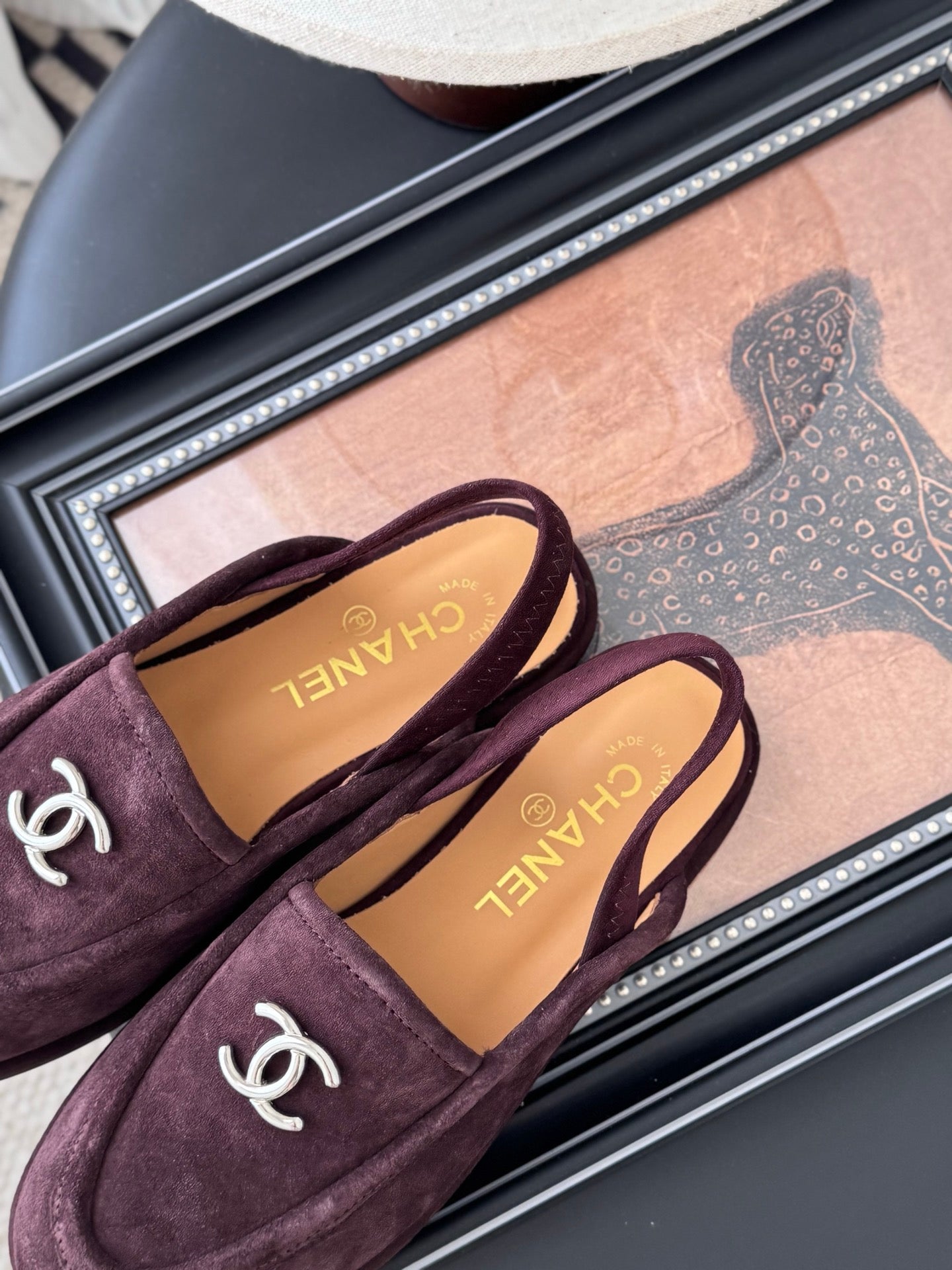 Chanel 25K Autumn/Winter Suede Mules