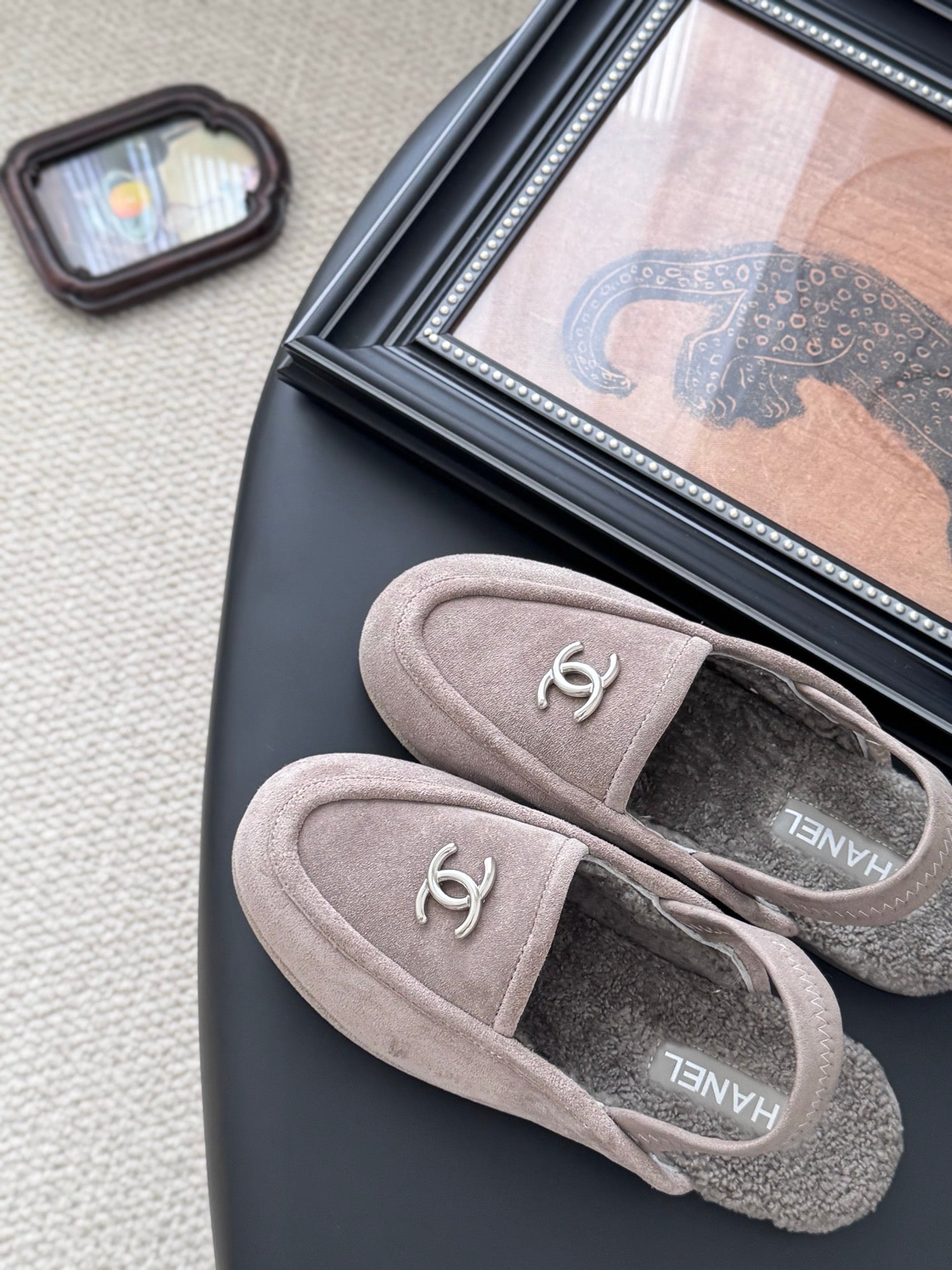 Chanel 24K Autumn/Winter Furry Mules