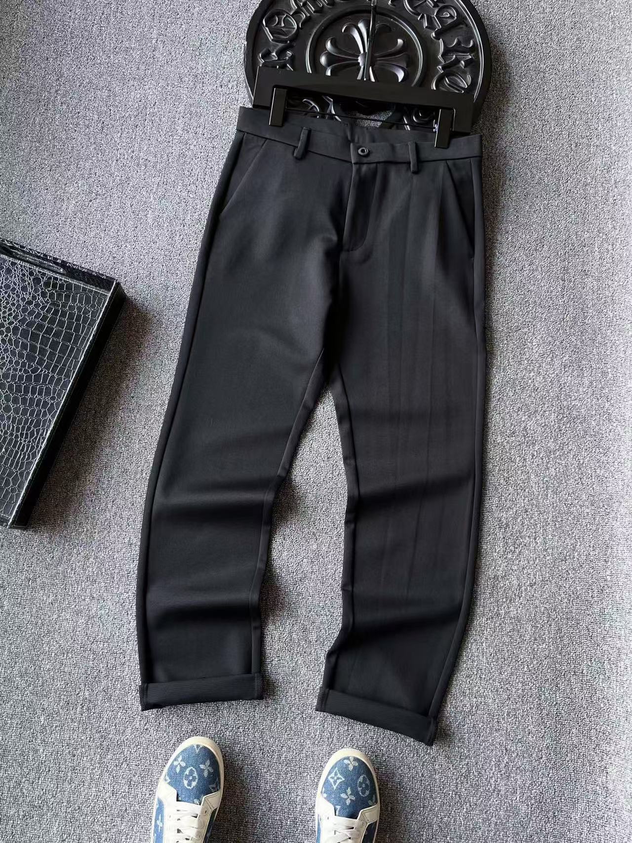 Moncler Double Logo Business Casual Pants