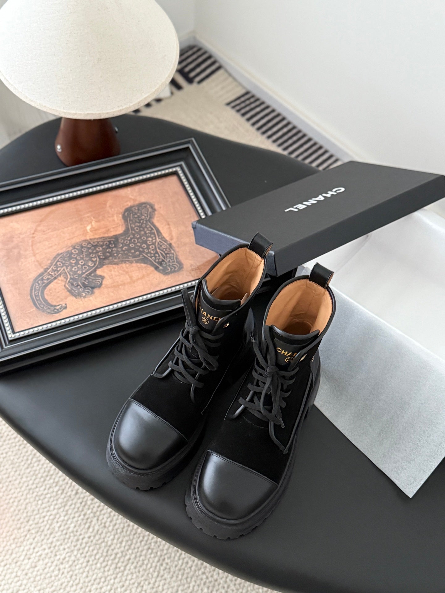 Chanel 25B Haute Couture Ankle Boots – Autumn/Winter Collection