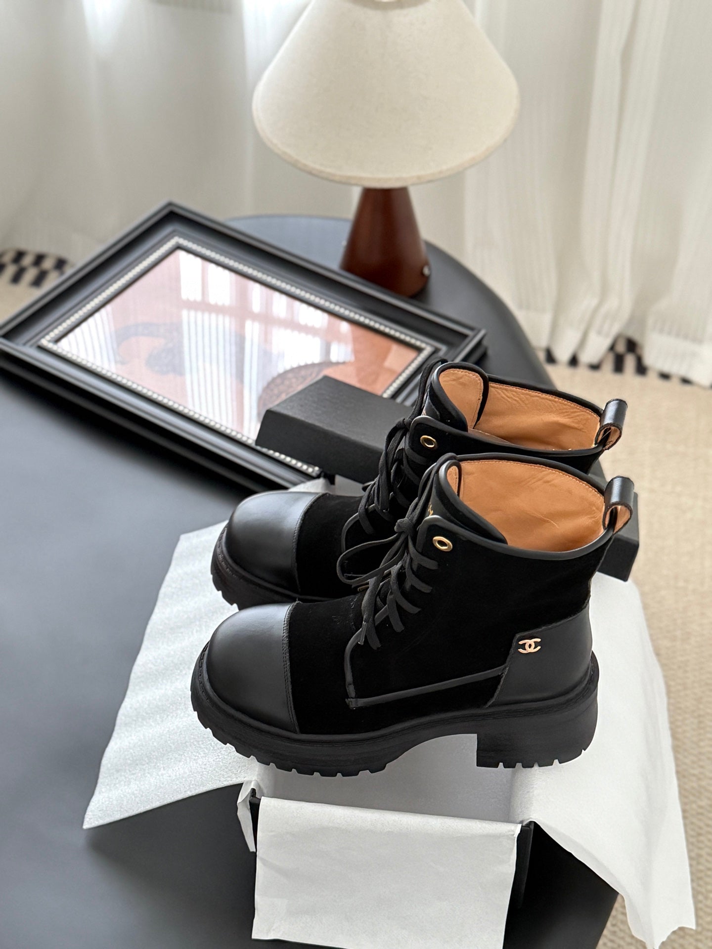 Chanel 25B Haute Couture Ankle Boots – Autumn/Winter Collection