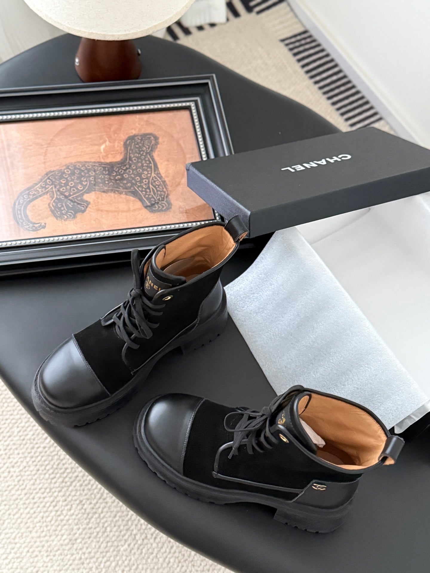 Chanel 25B Haute Couture Ankle Boots – Autumn/Winter Collection