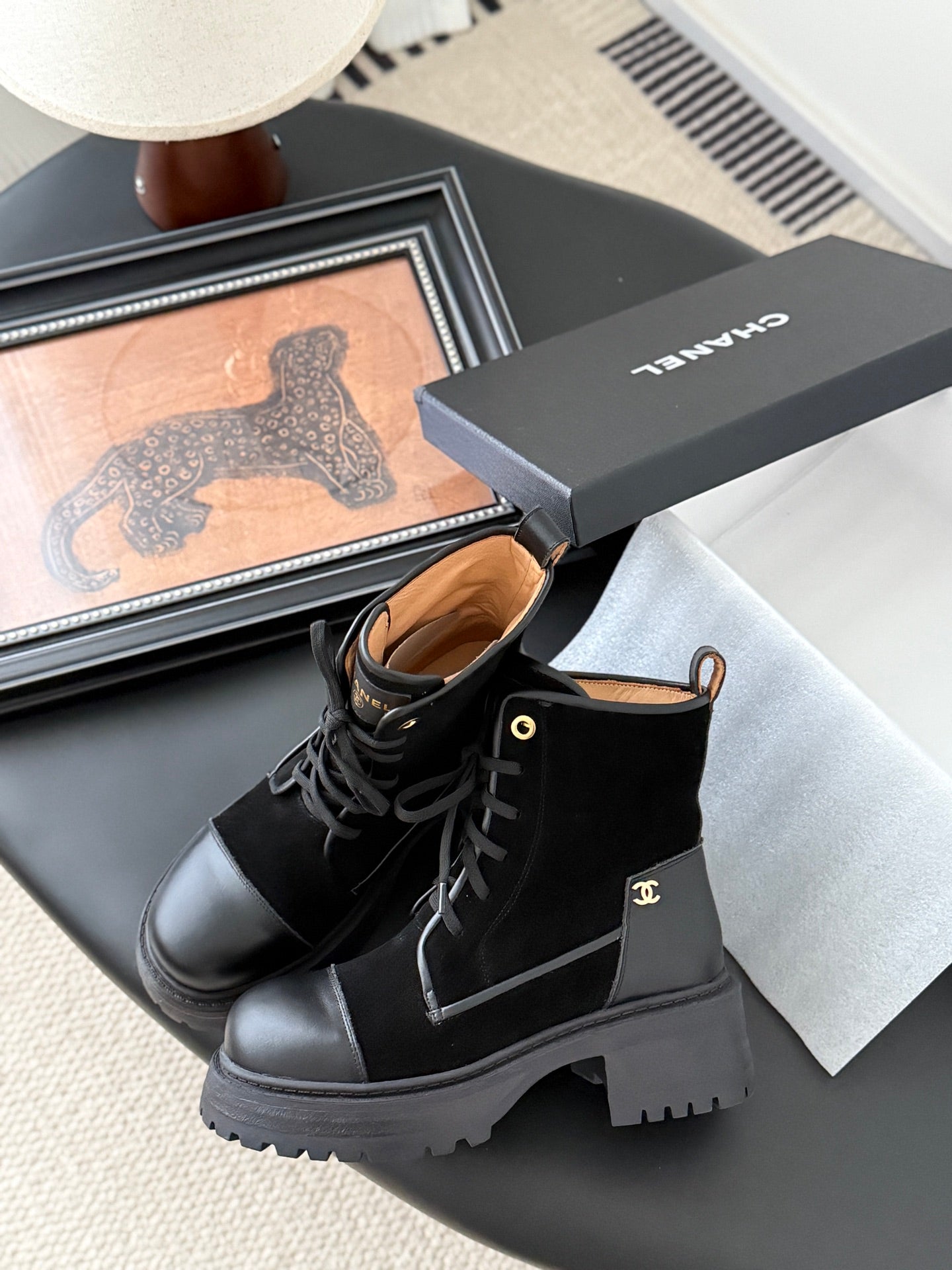 Chanel 25B Haute Couture Ankle Boots – Autumn/Winter Collection