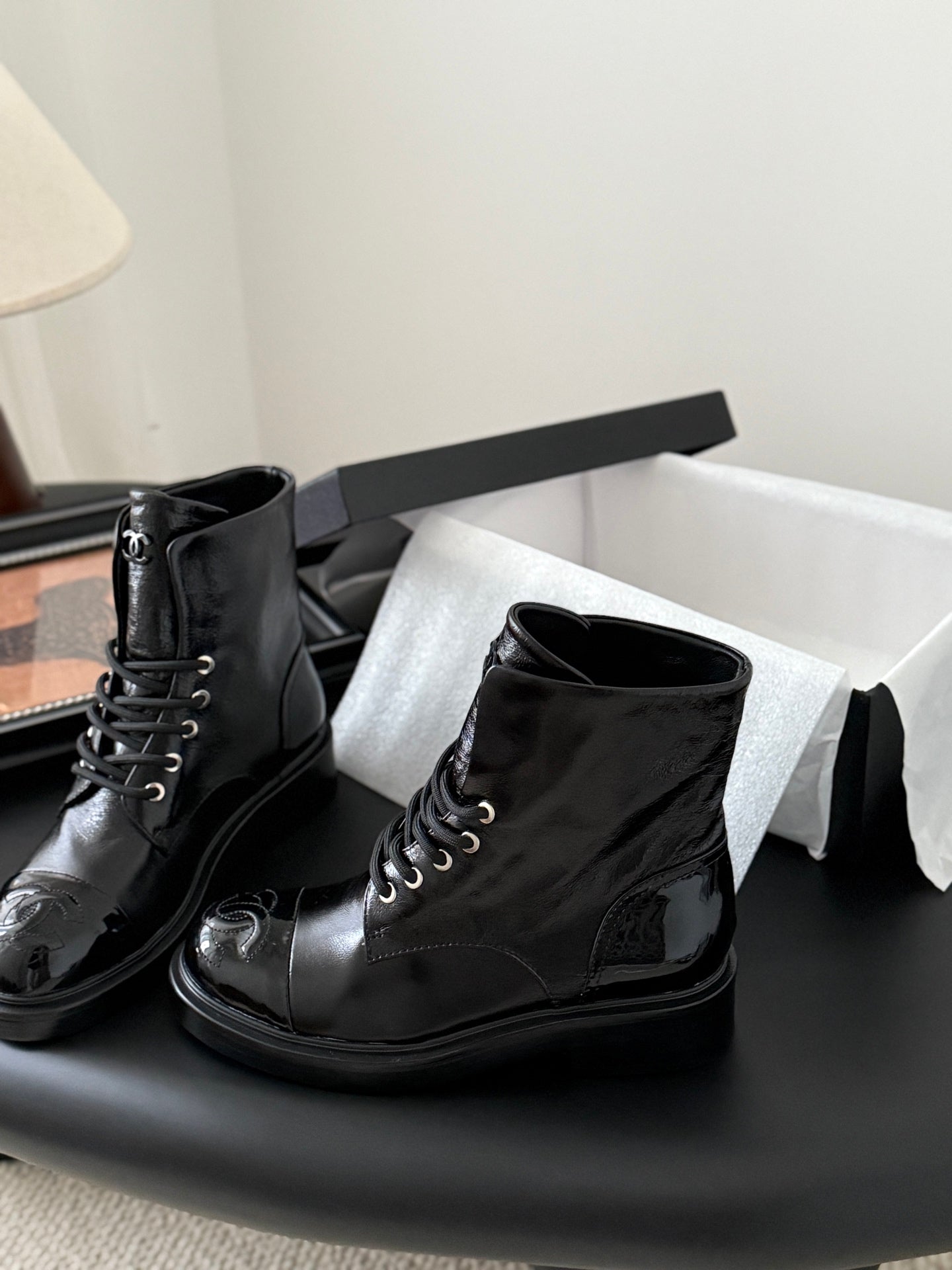 Chanel 25B Haute Couture Ankle Boots – Autumn/Winter Collection