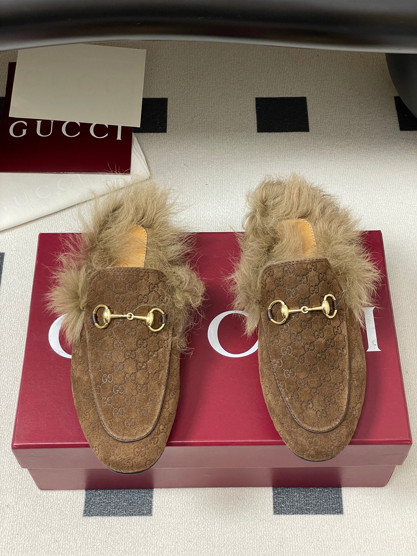 Gucci Princetown Classic Wool Mules – 2025 Fall Latest Edition