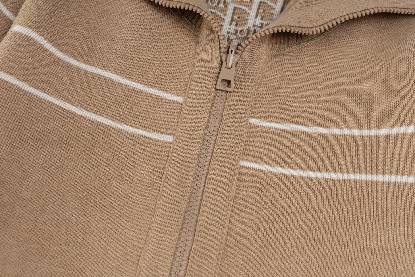 Dior Reversible Oblique Zipper Knit Cardigan – 25FW