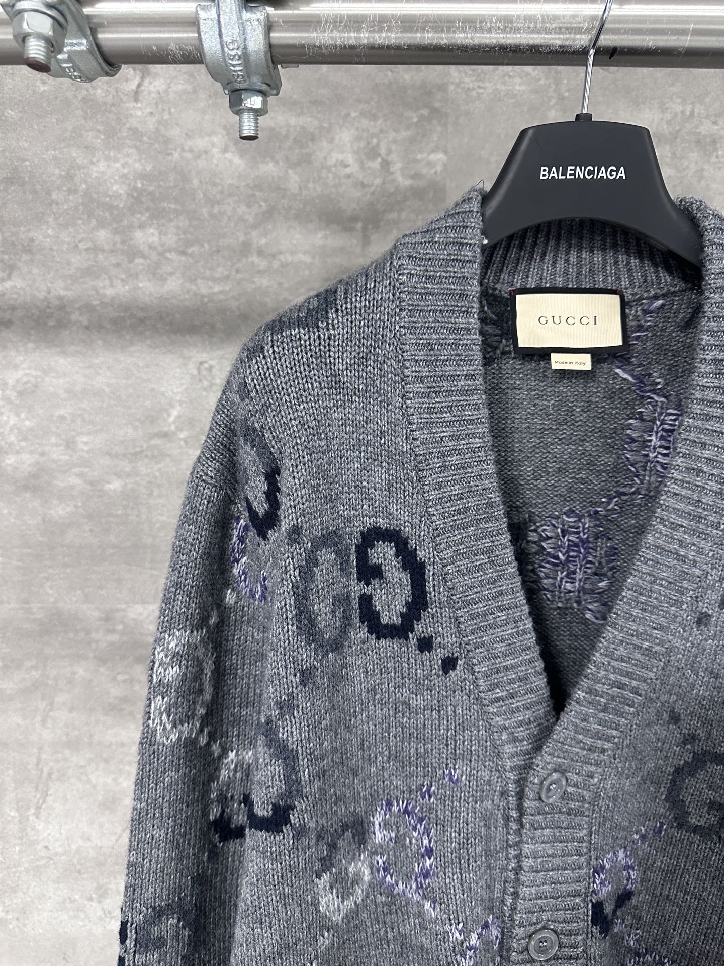 Gucci Gradient Knit Cardigan – 24FW