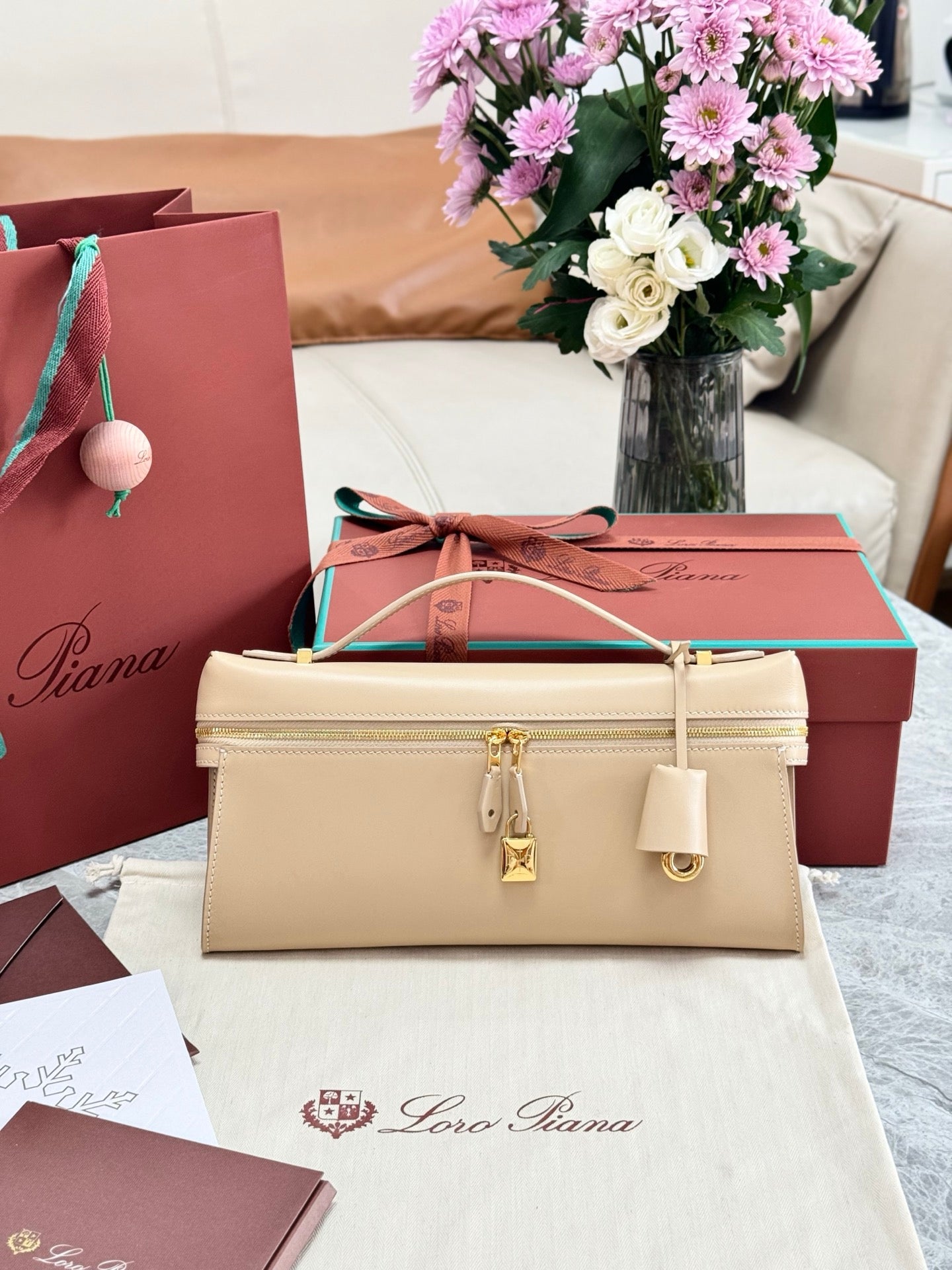 Loro Piana Extra Clutch L29 Handbag