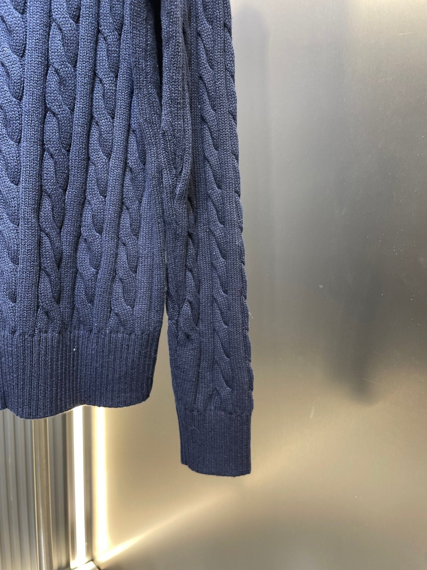 Ralph Lauren Cable Knit Half-Zip Sweater