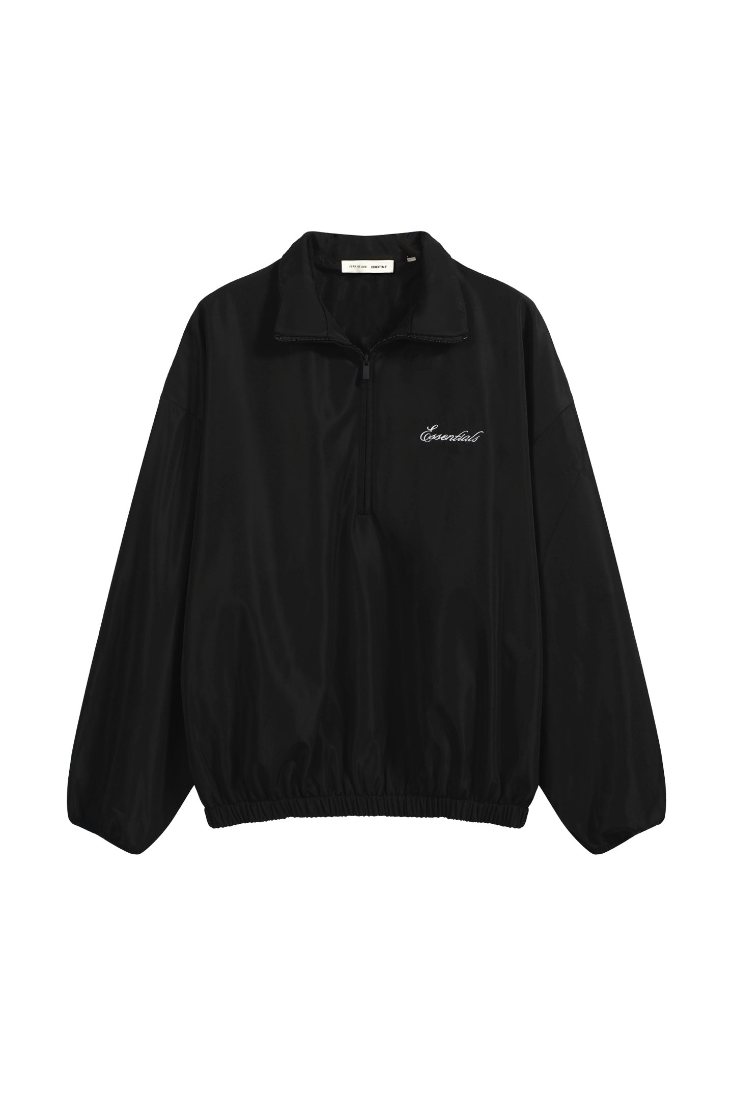 Fear of God ESSENTIALS Logo Half-Zip Windbreaker