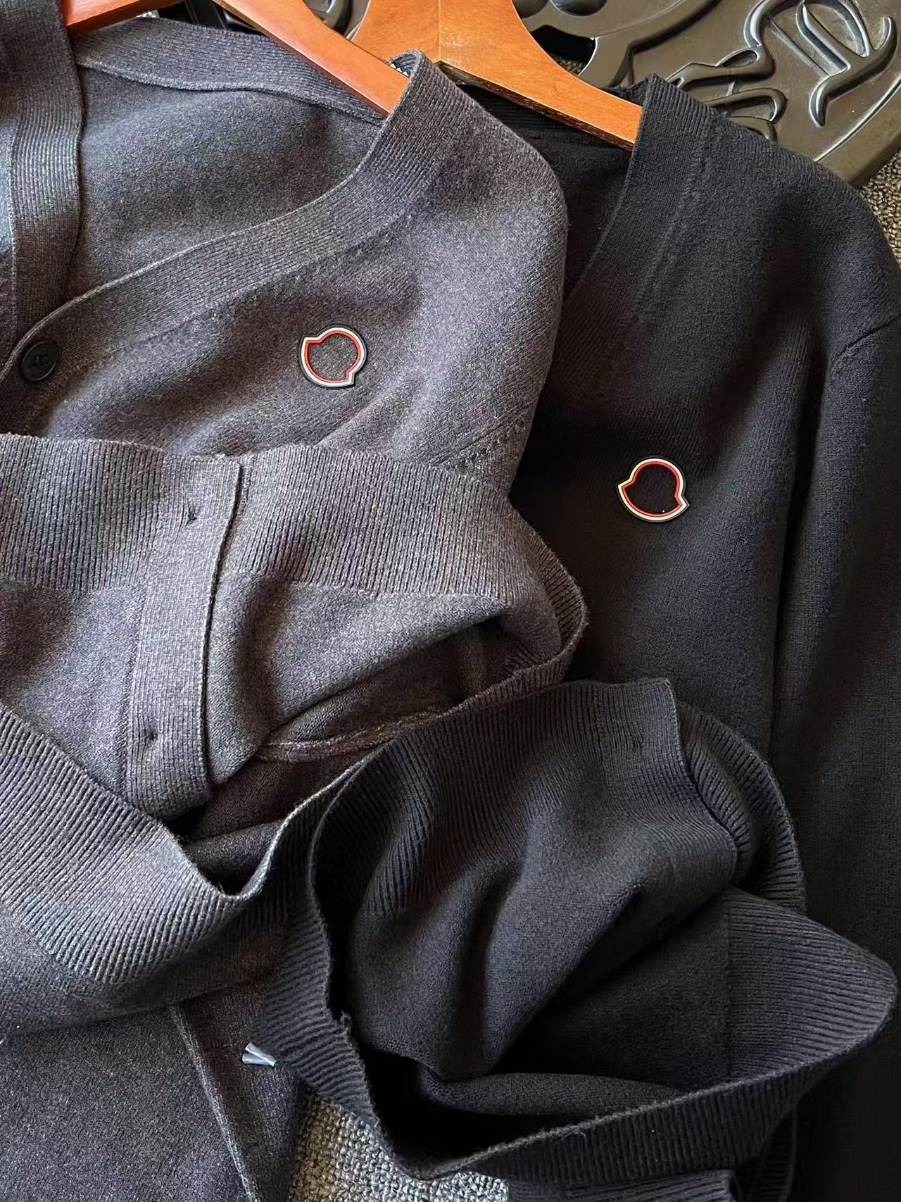 Moncler Merino Wool Knitted Cardigan