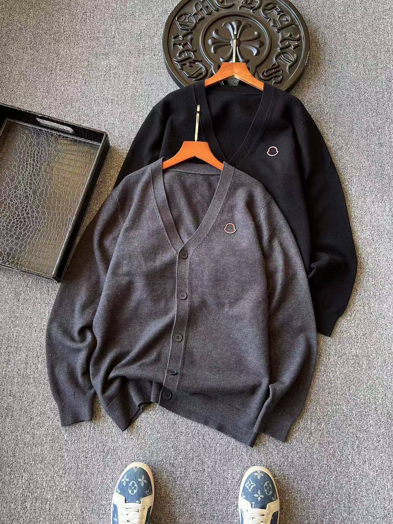 Moncler Merino Wool Knitted Cardigan