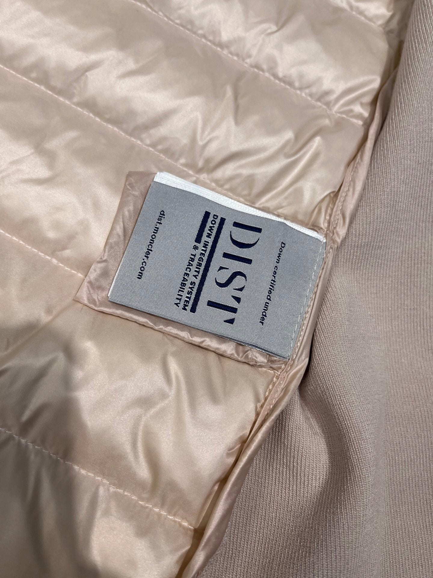 Moncler Knit Spliced Stand Collar Down Jacket