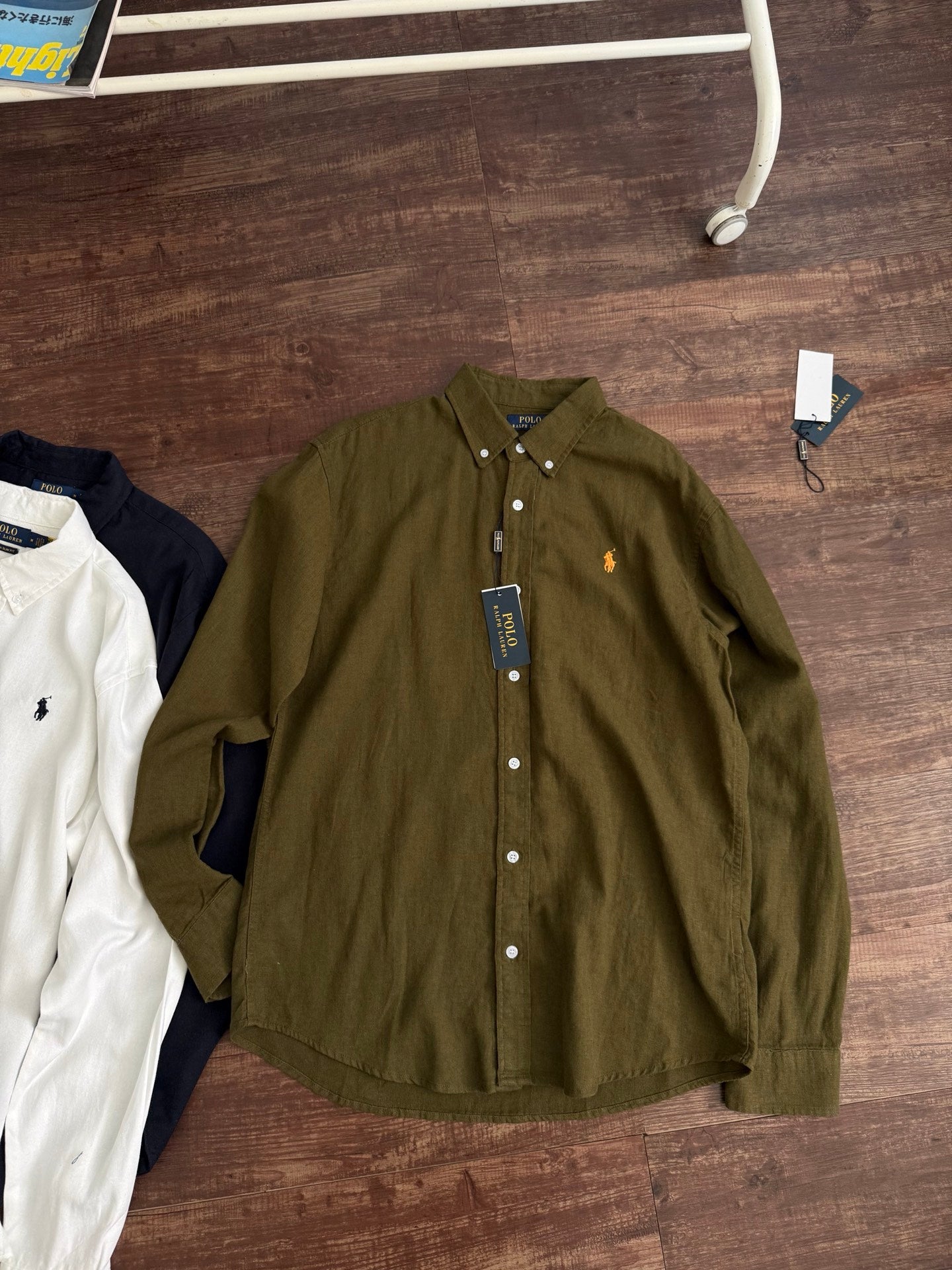 Ralph Lauren Men's Classic Fit Linen Shirt – 25FW