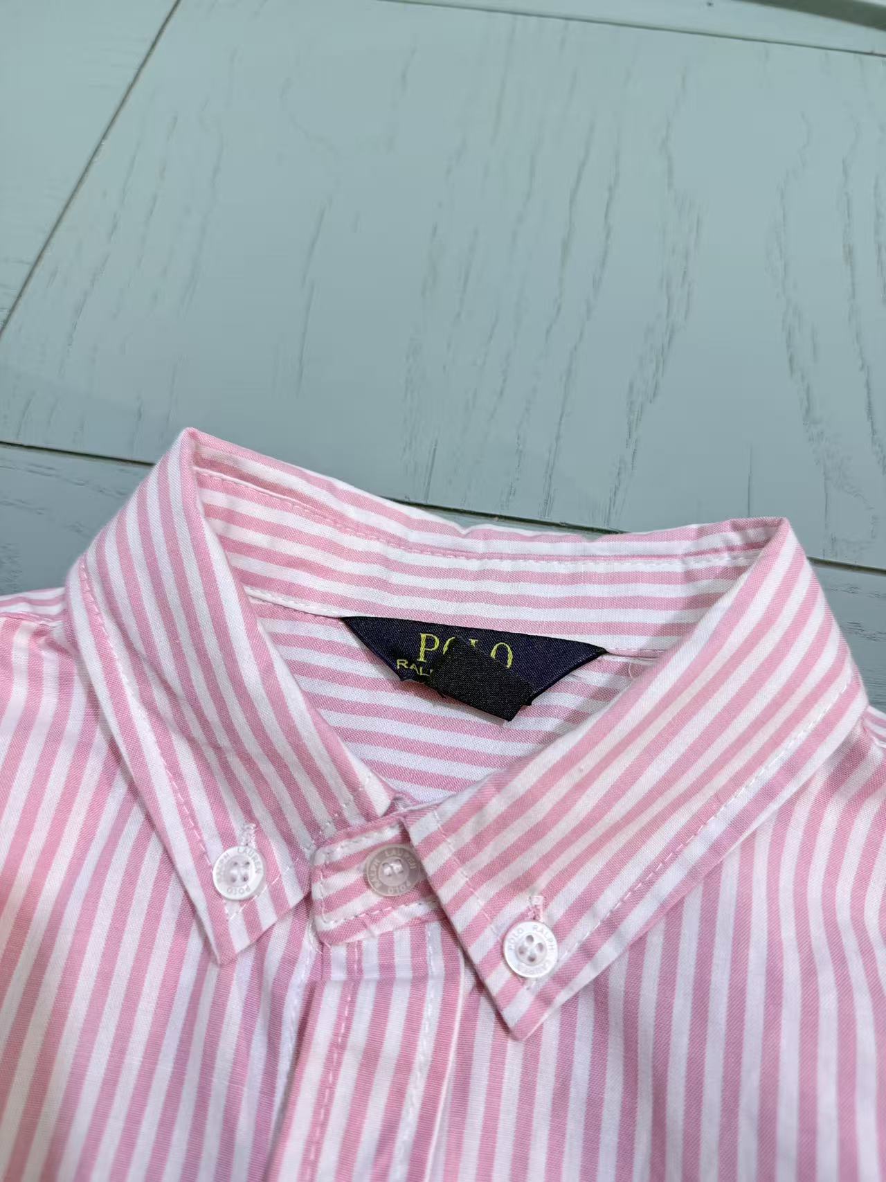 Ralph Lauren Polo Kids Embroidered Shirt – 2025SS – Kids Collection